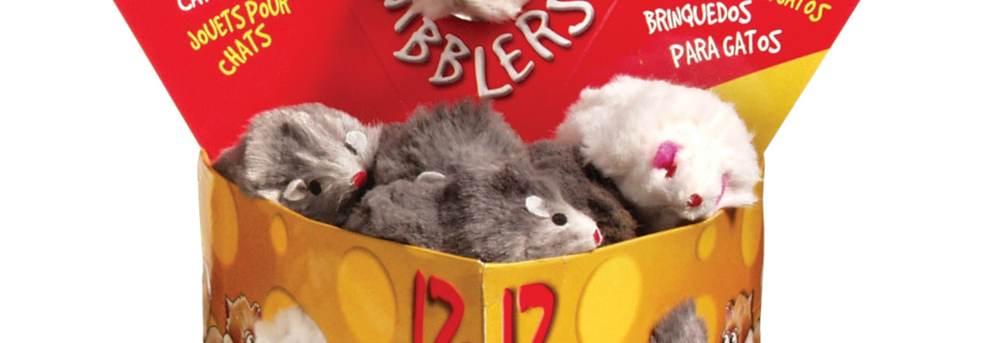 Deluxe Fur Mouse, Large - Single