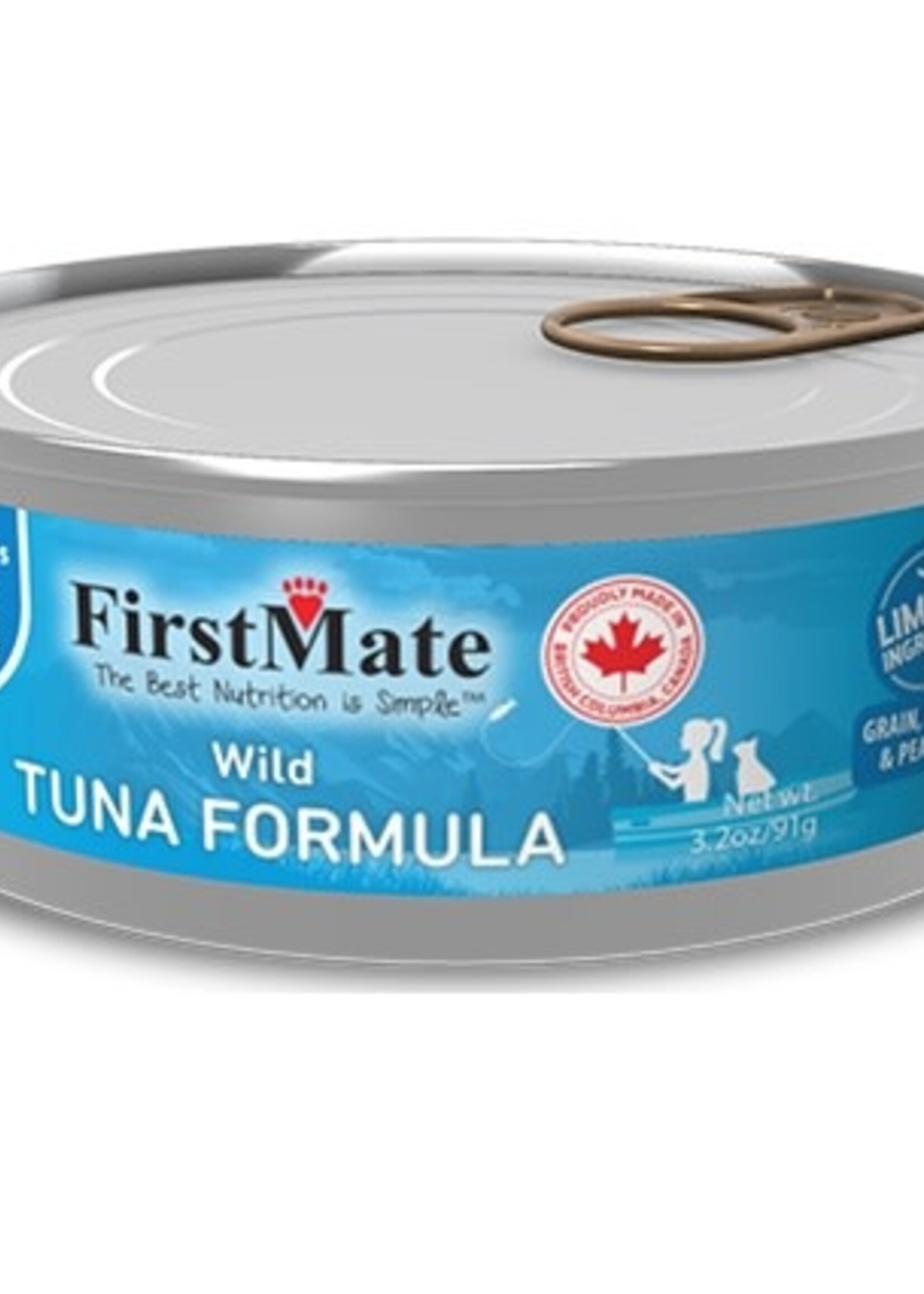 First Mate Wild Tuna Cat 3.2oz
