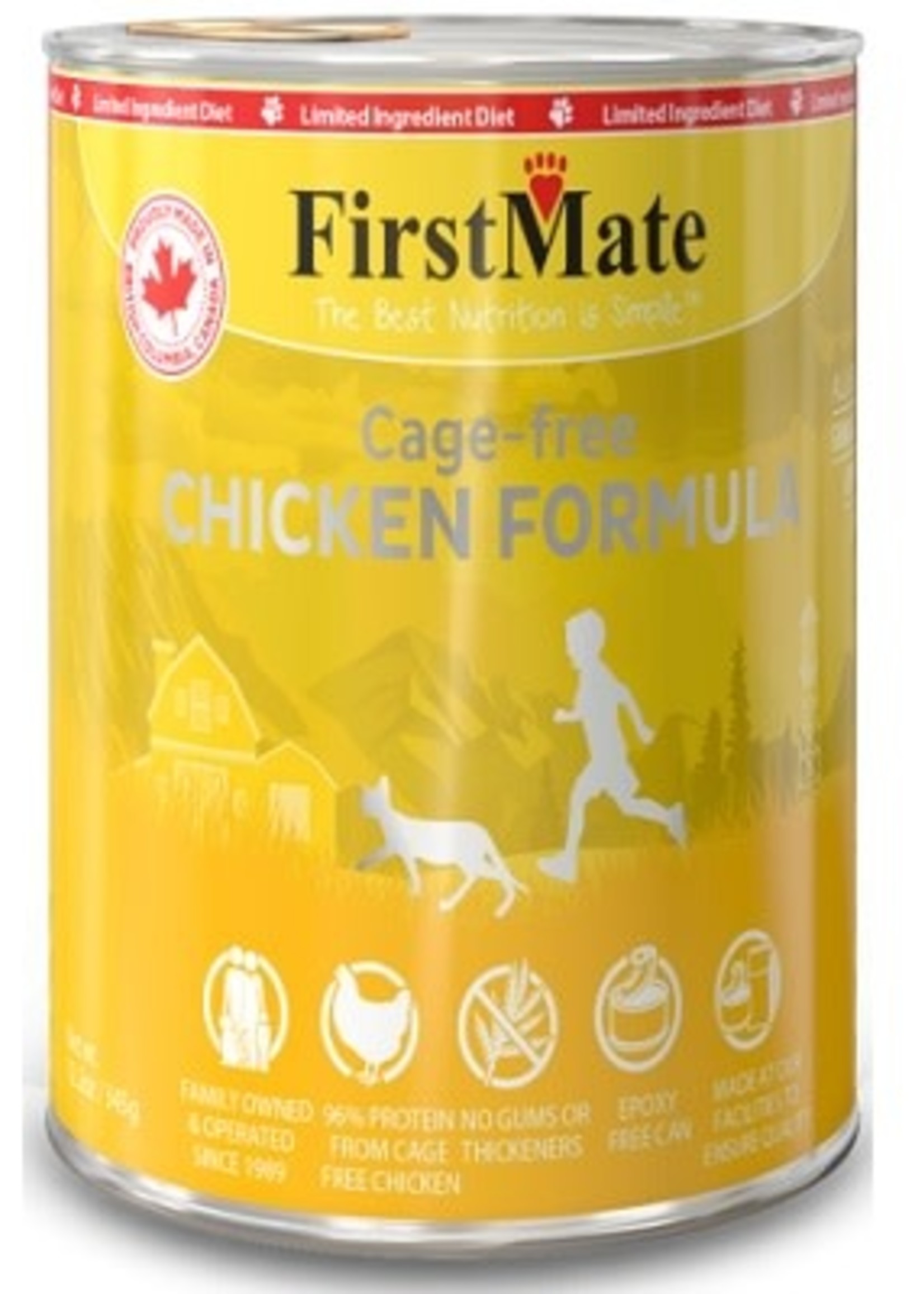 First Mate Free Run Chicken/ Wild Tuna CAT