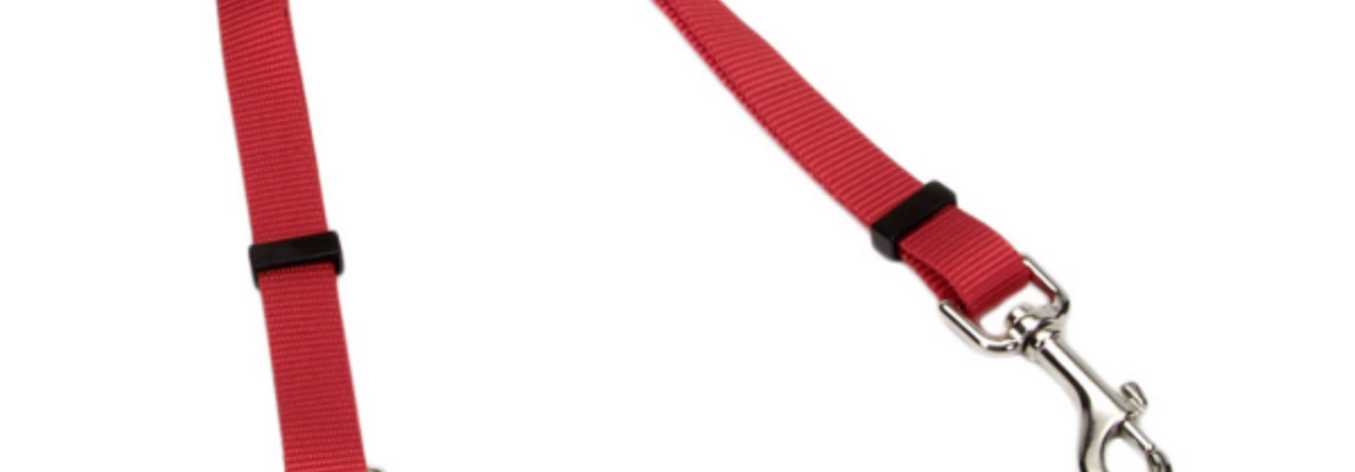 Adjustable Nylon Coupler Red 24-36x3/8