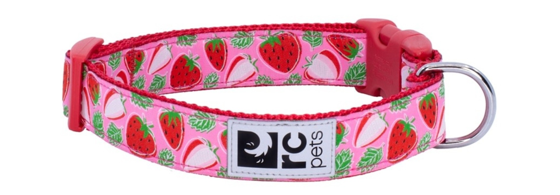 Clip Collar - Strawberries
