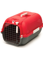 CatIt Catit Cat Carrier - Medium - Cherry Red - 56.5 L x 37.6 W x 30.8 H cm (22 x 14.8 x 12 in)