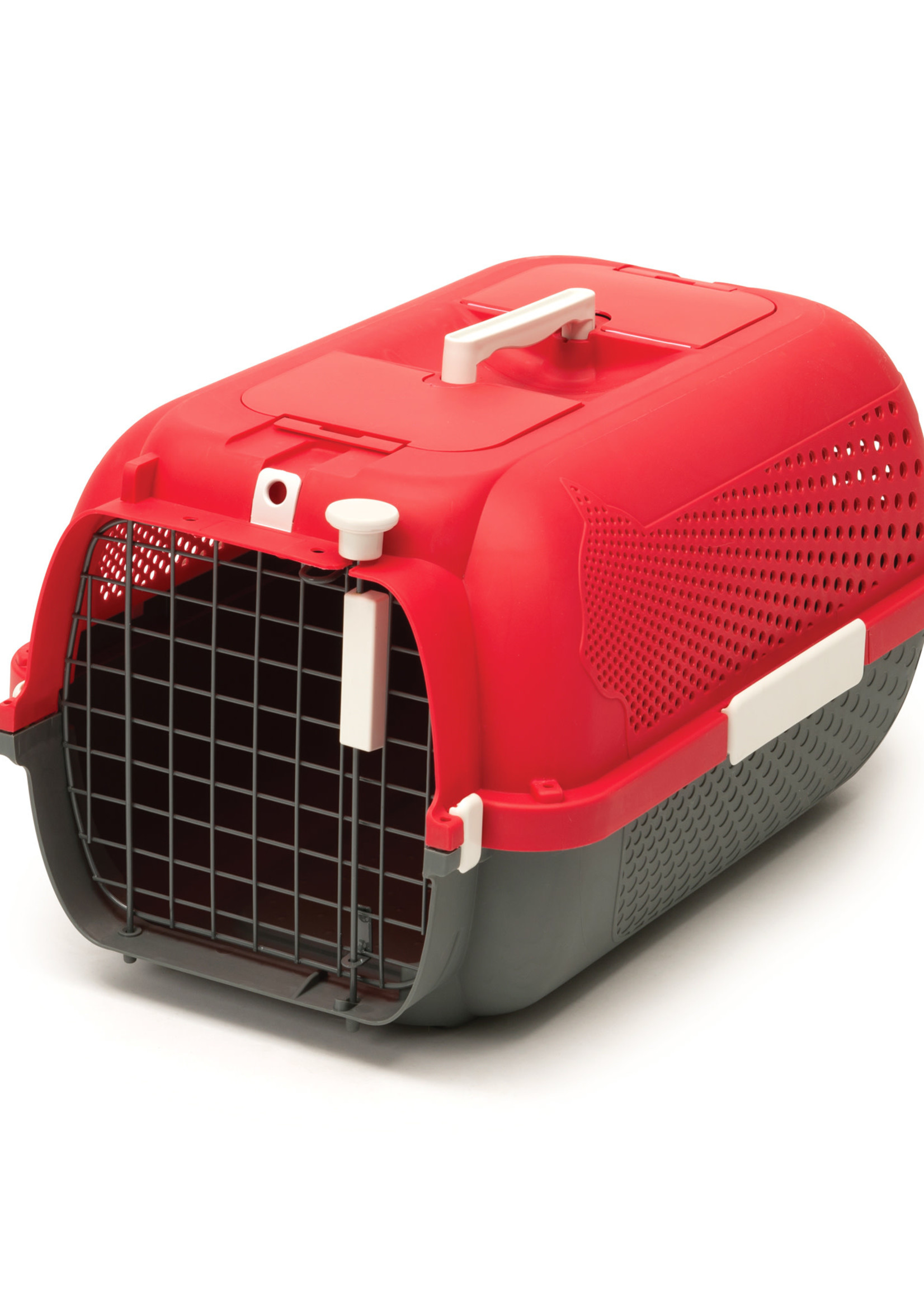CatIt Catit Cat Carrier - Medium - Cherry Red - 56.5 L x 37.6 W x 30.8 H cm (22 x 14.8 x 12 in)
