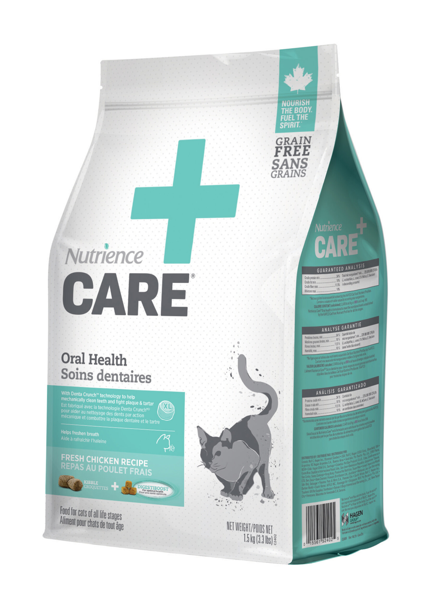 Nutrience Oral Care for Cats-Food-1.5kg (3lb)