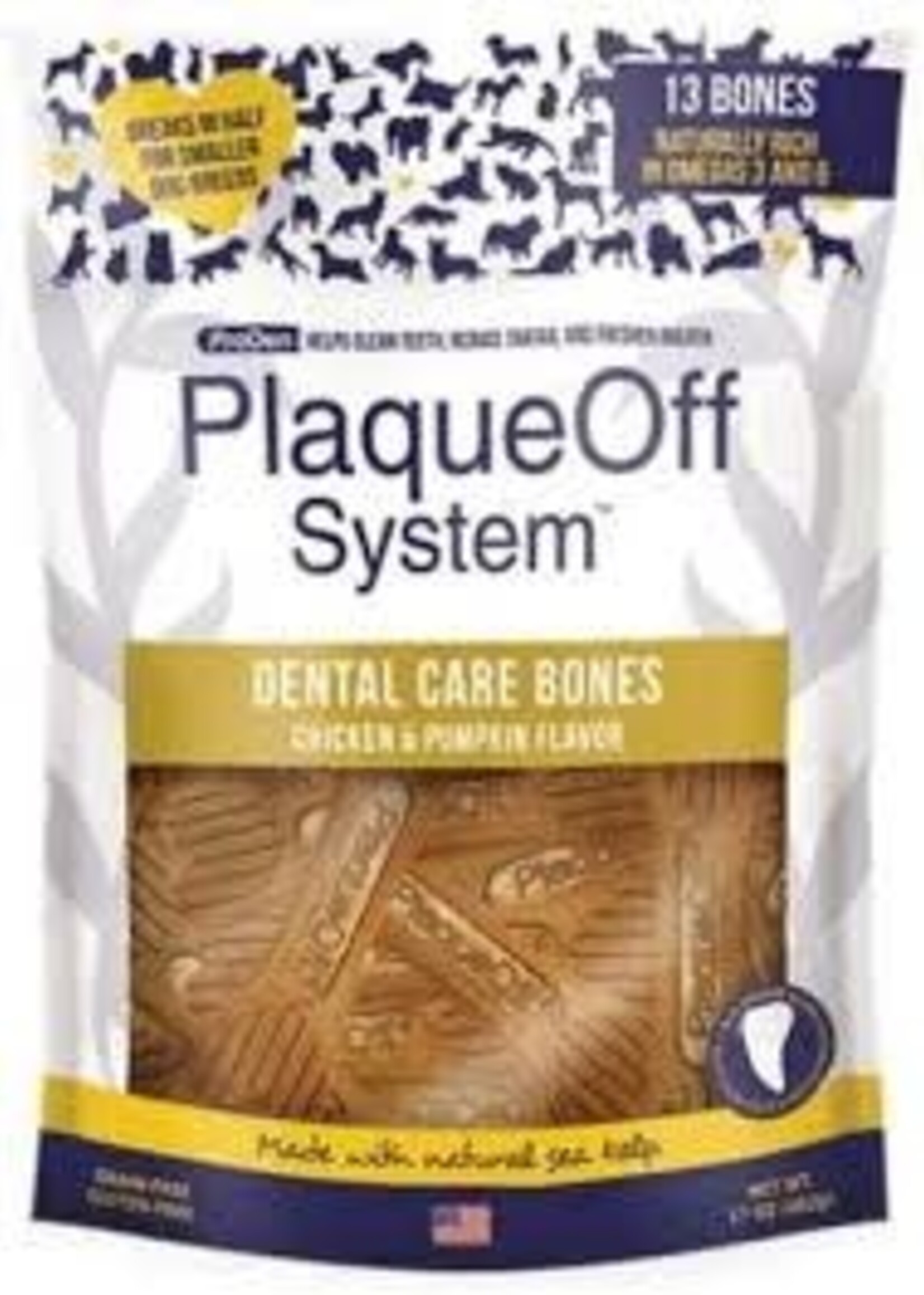 SwedenCare USA - Plaque Off Dental Care Bones Chicken & Pumpkin