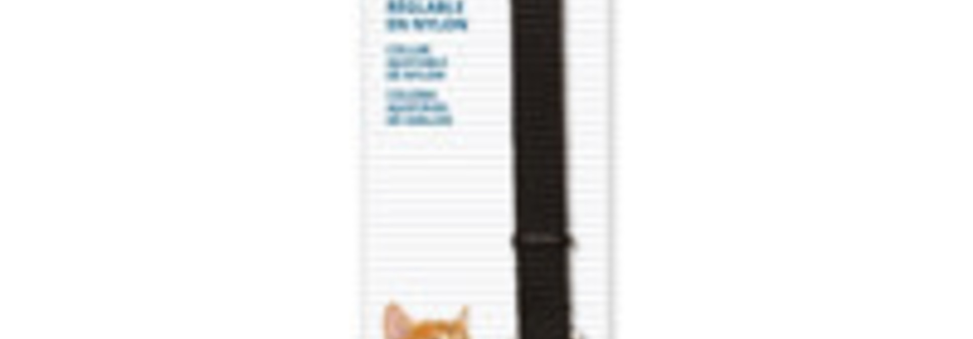 Breakaway Nylon Collar - Black - 20-33 cm