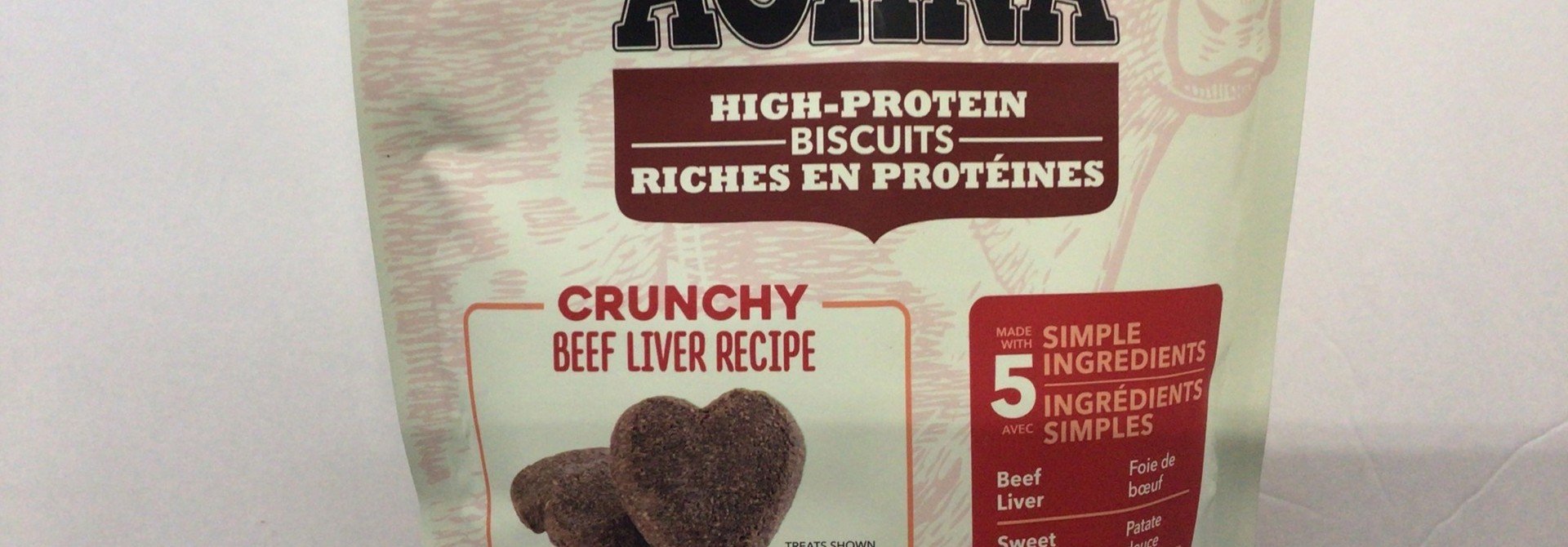 Crunchy Beef Liver Treat-Medium/Large-255gm