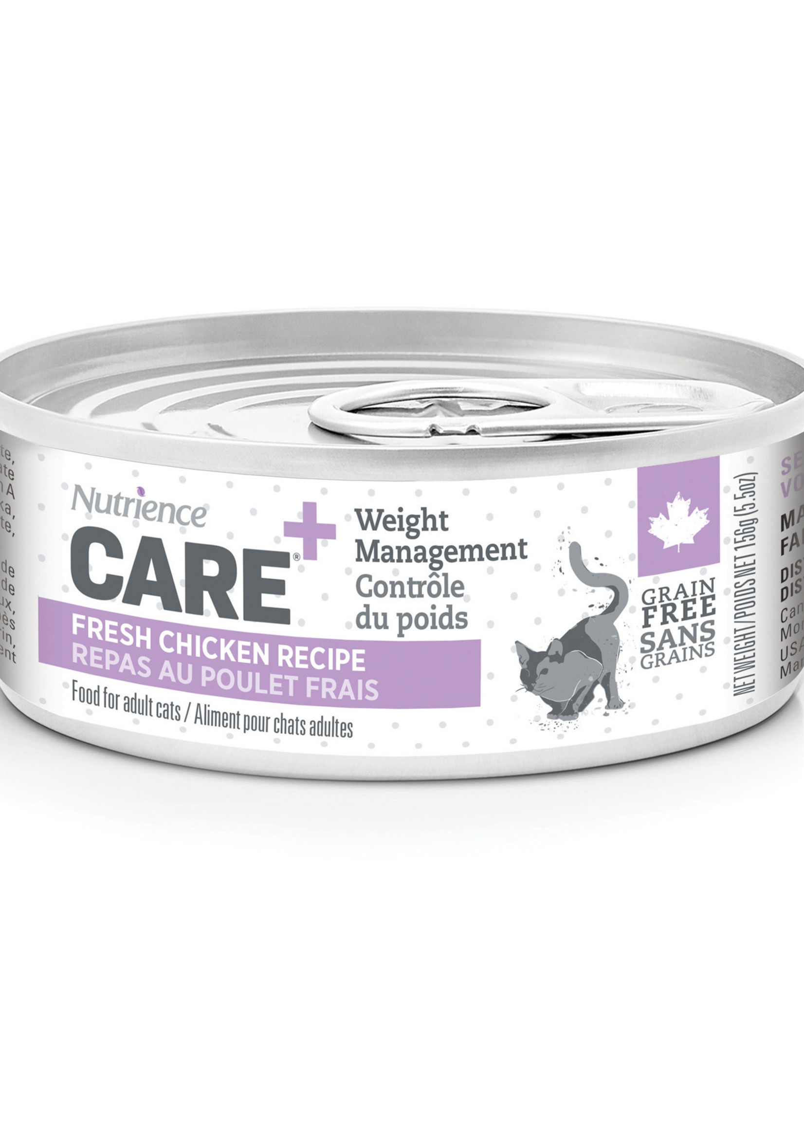 Nutrience Care - Weight Control- Cat Food 156g