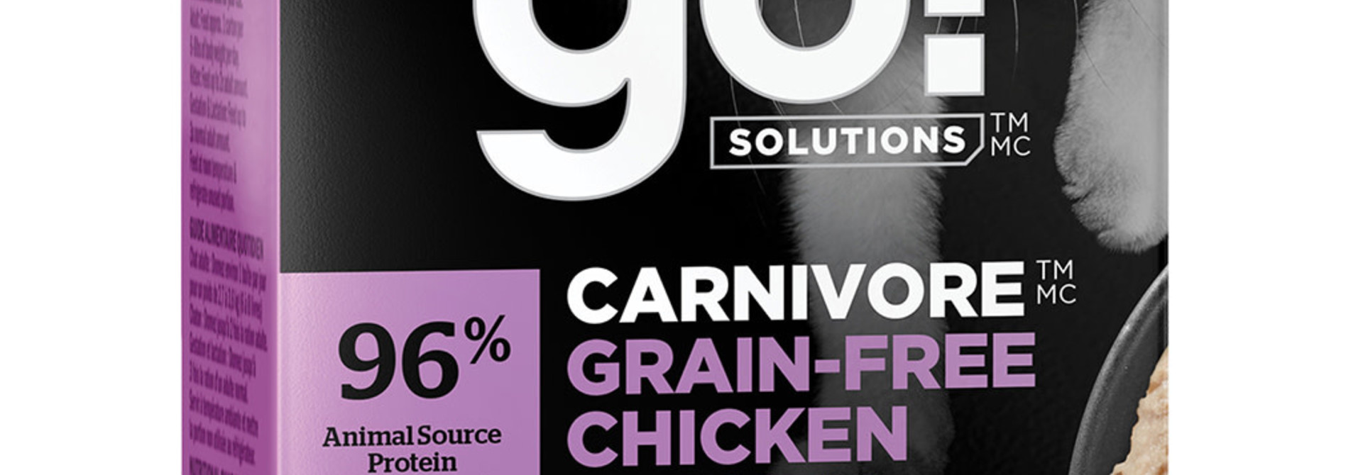 GO! Cat- Carnivore Chicken,Turkey&Duck 6.4OZ