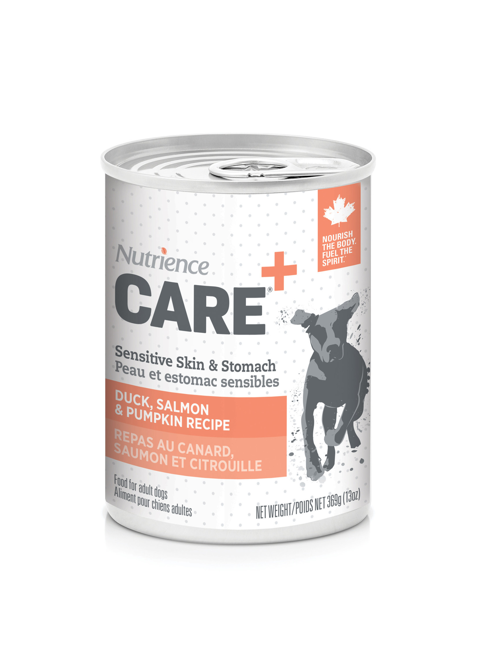 Nutrience Care Dog Sensitive Skin, & Stomach - Duck, Salmon - 369g