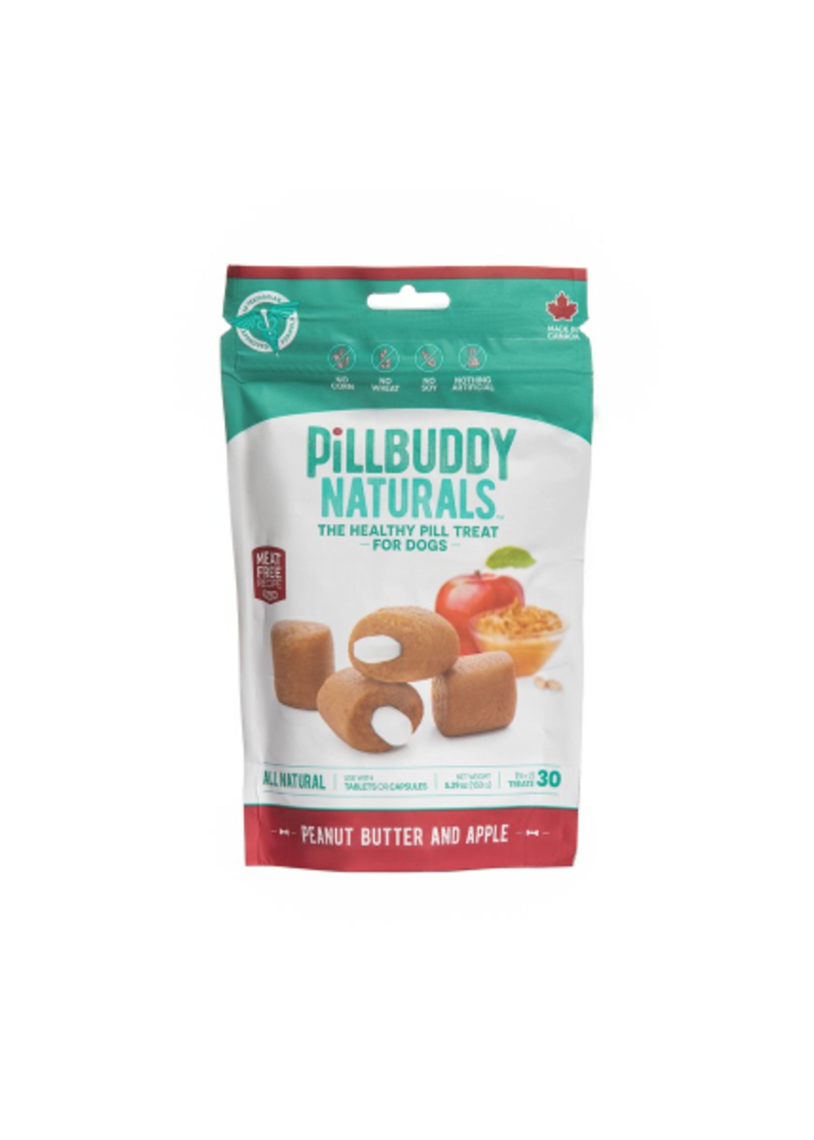 Pill Buddy Peanut Butter and Apple 150g 30ct