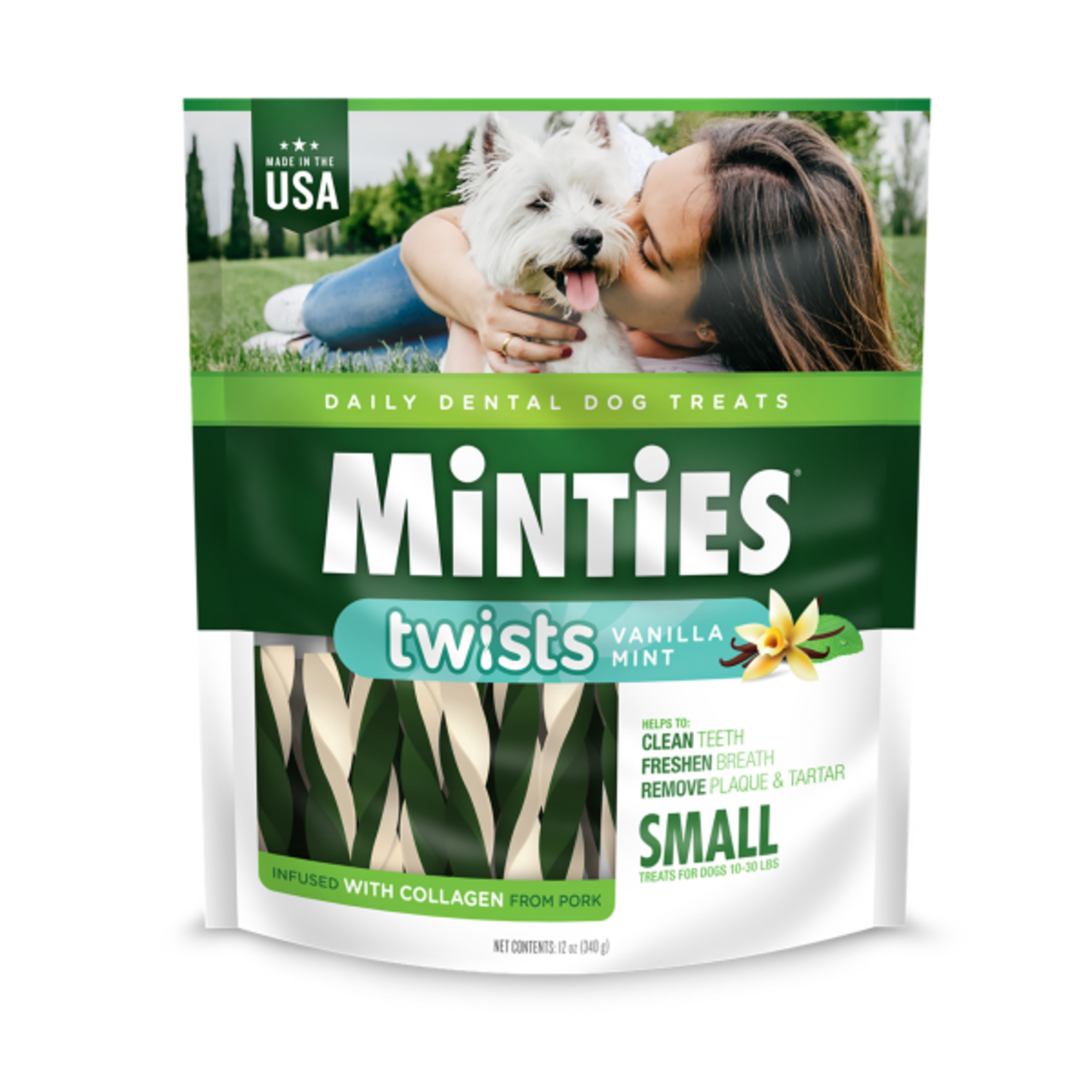Minties Dental Twists- Small 12oz