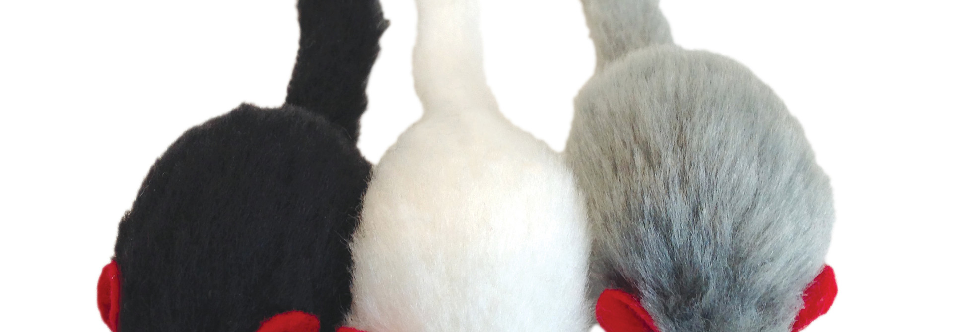 CL Furry Frolics, Catnip Furry Mice 3pck