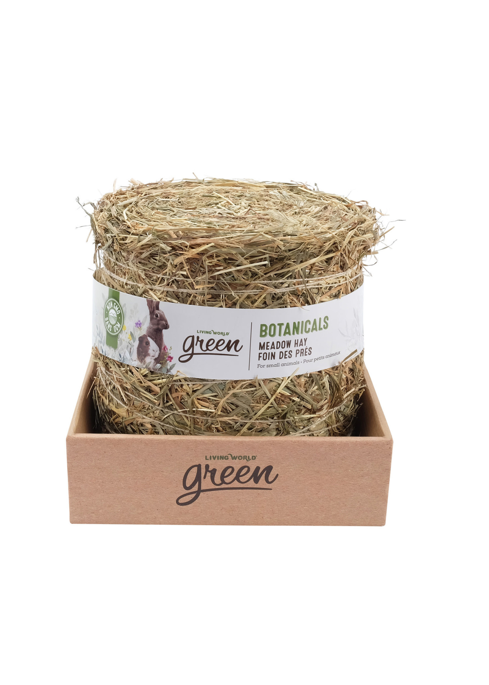 Living World Green SPECIAL ORDER ONLY -  Botanicals Meadow Hay Bale - Natural - 500 g