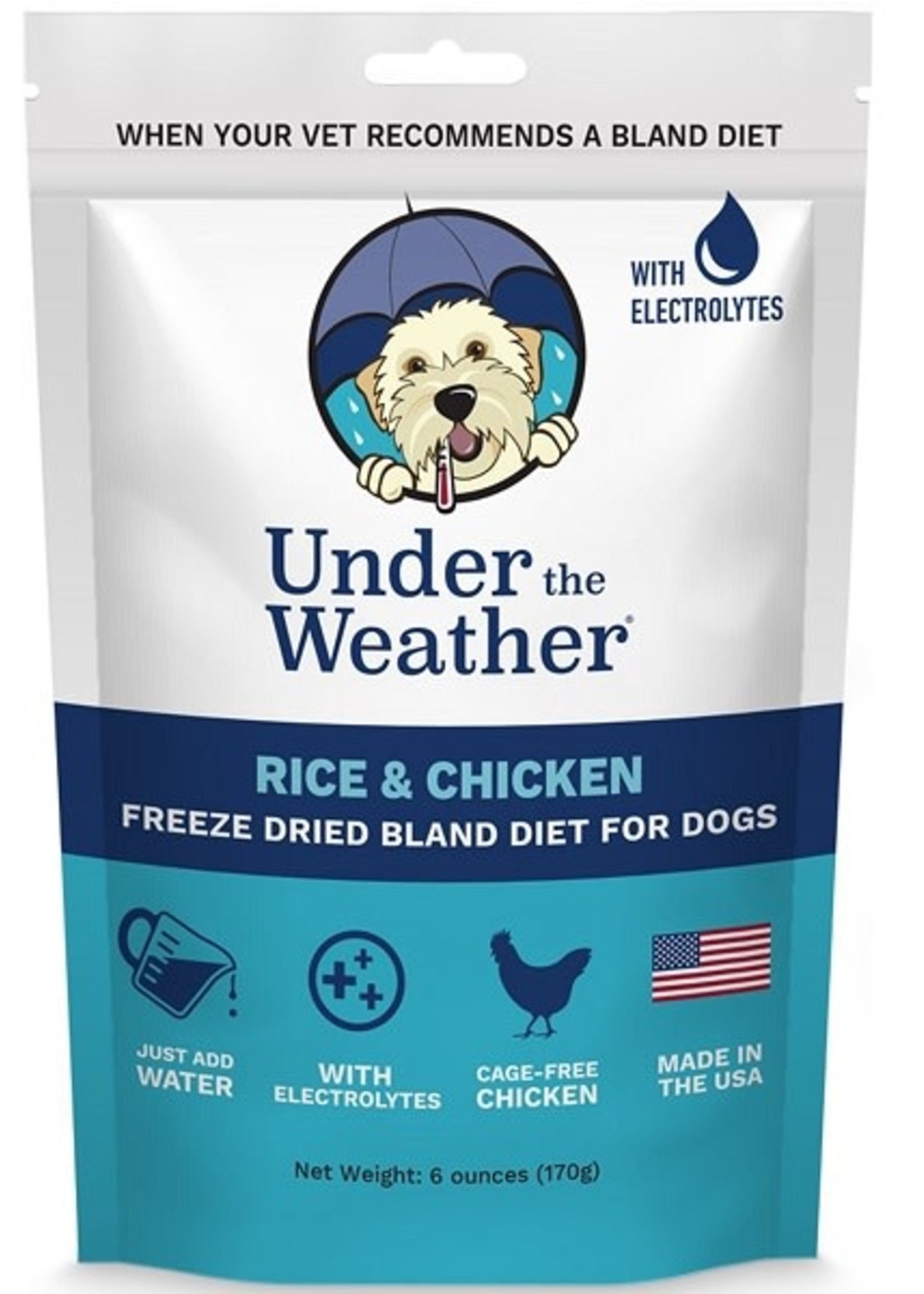 Under the Weather Bland Diets Chicken & Rice w/Electrolytes - 6oz