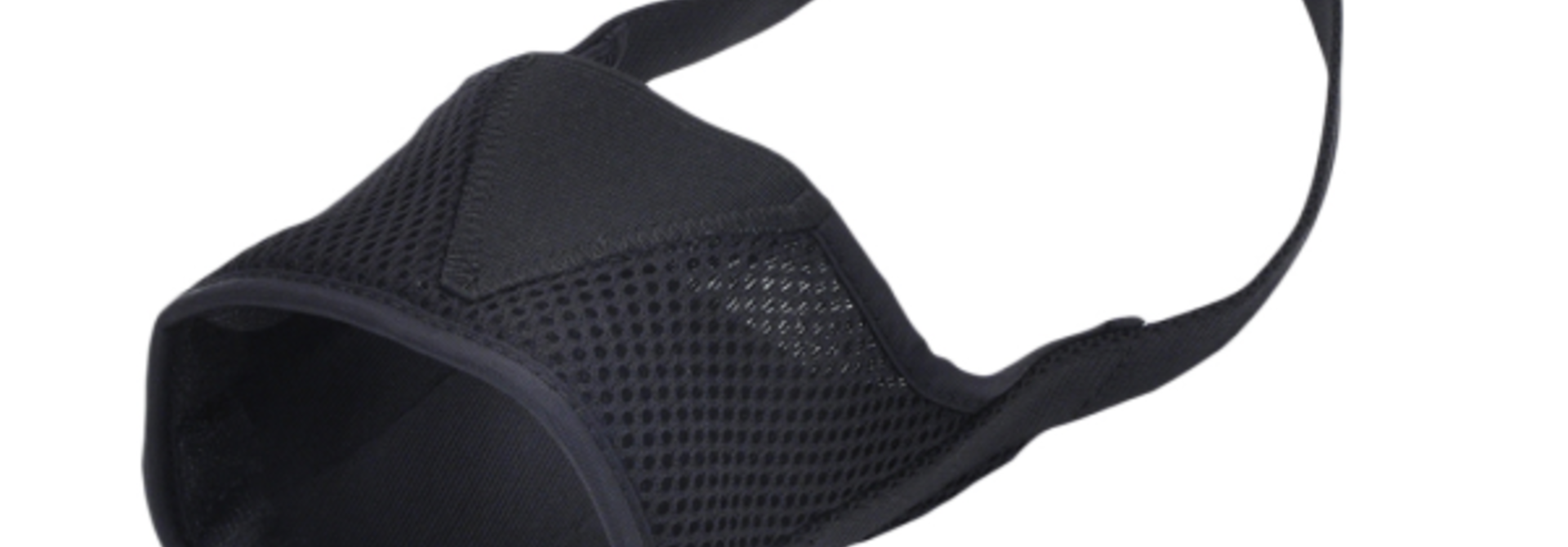 Adjustable Comfort Muzzle -Black-Medium