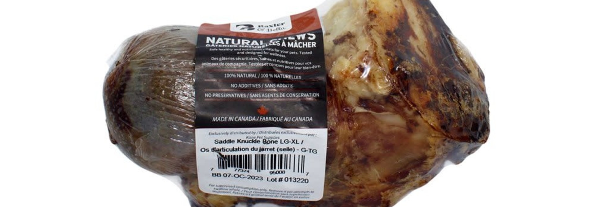 Saddle Knuckle Bone Lg-Xl