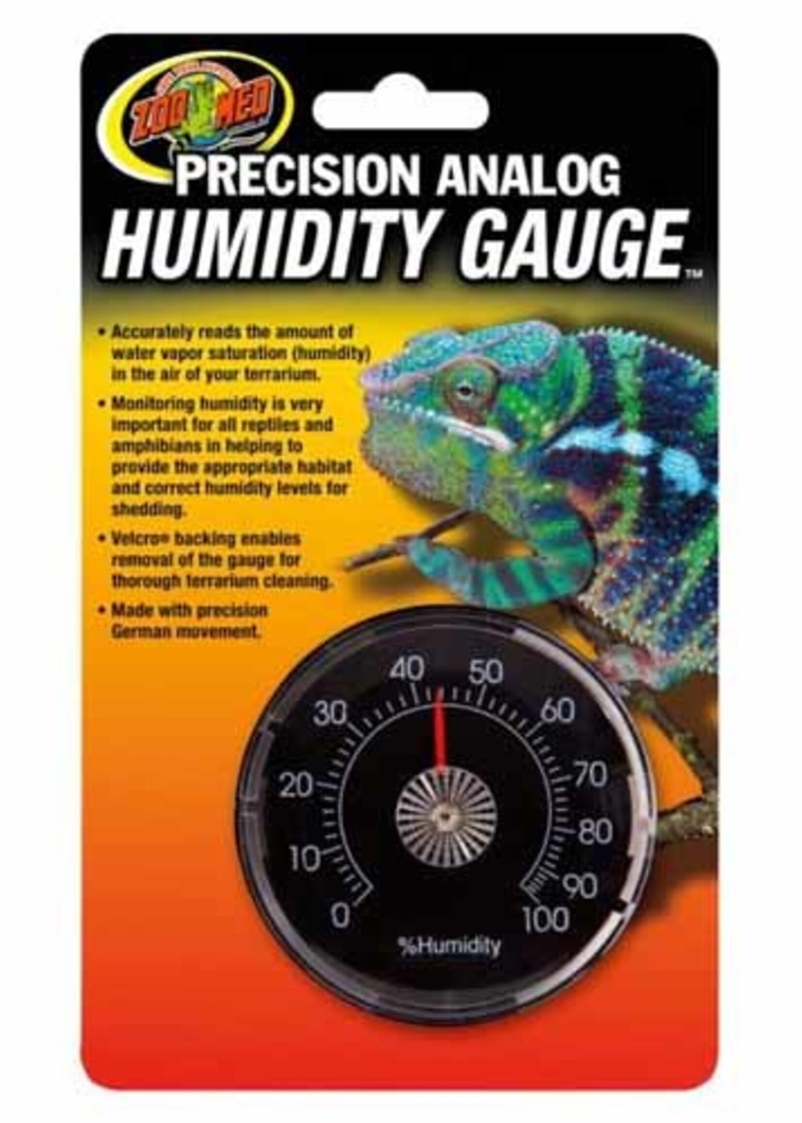 Zoo Med Labs Analog Reptile Humidity Gauge