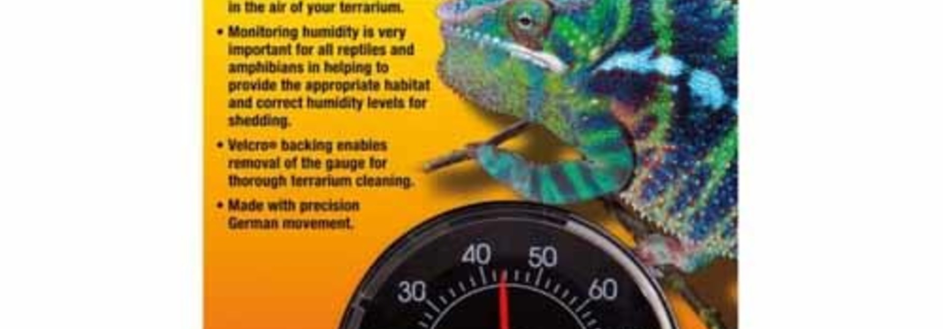 Analog Reptile Humidity Gauge