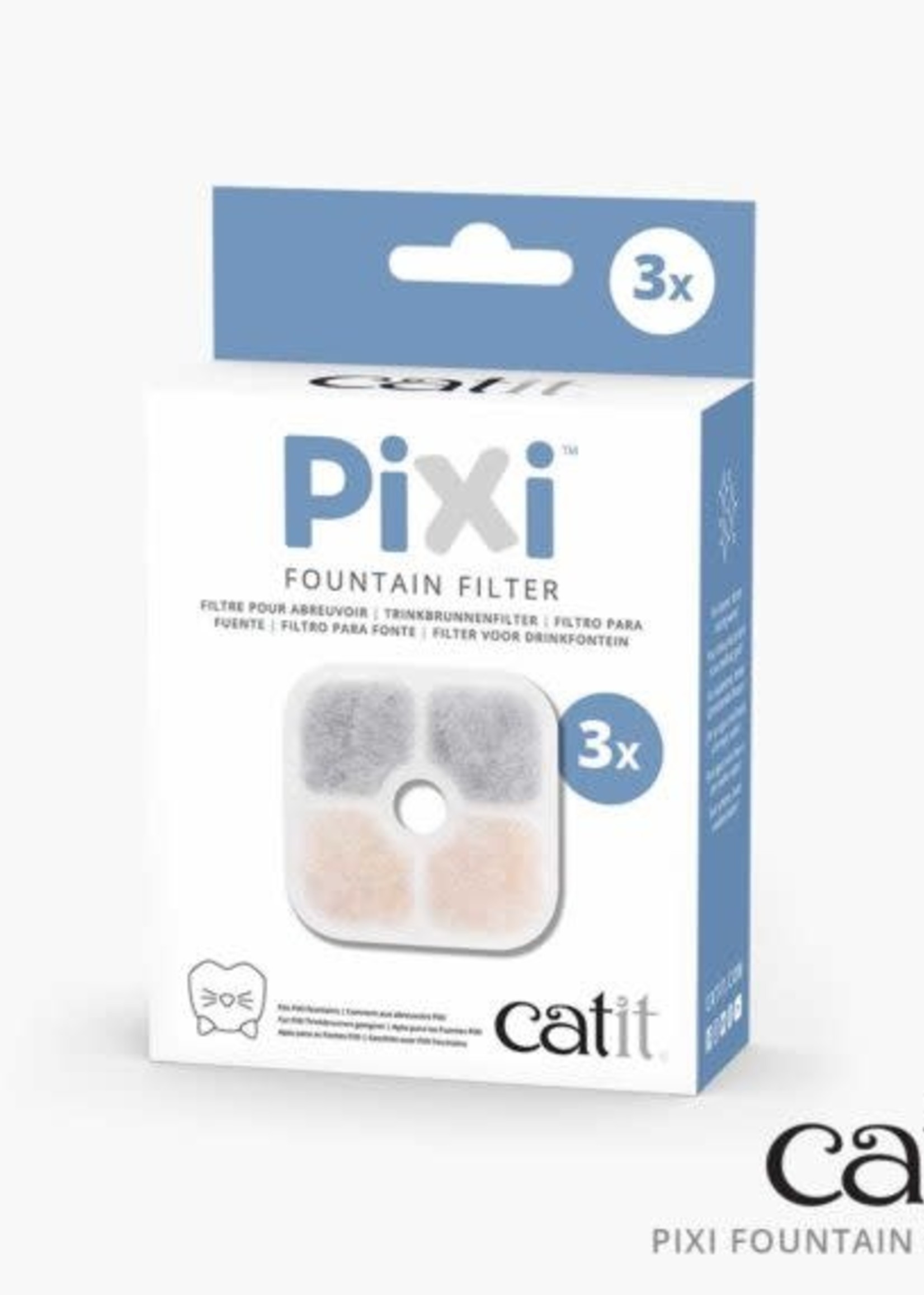 CatIt Catit Pixi Fountain Cartridge, 3-pack