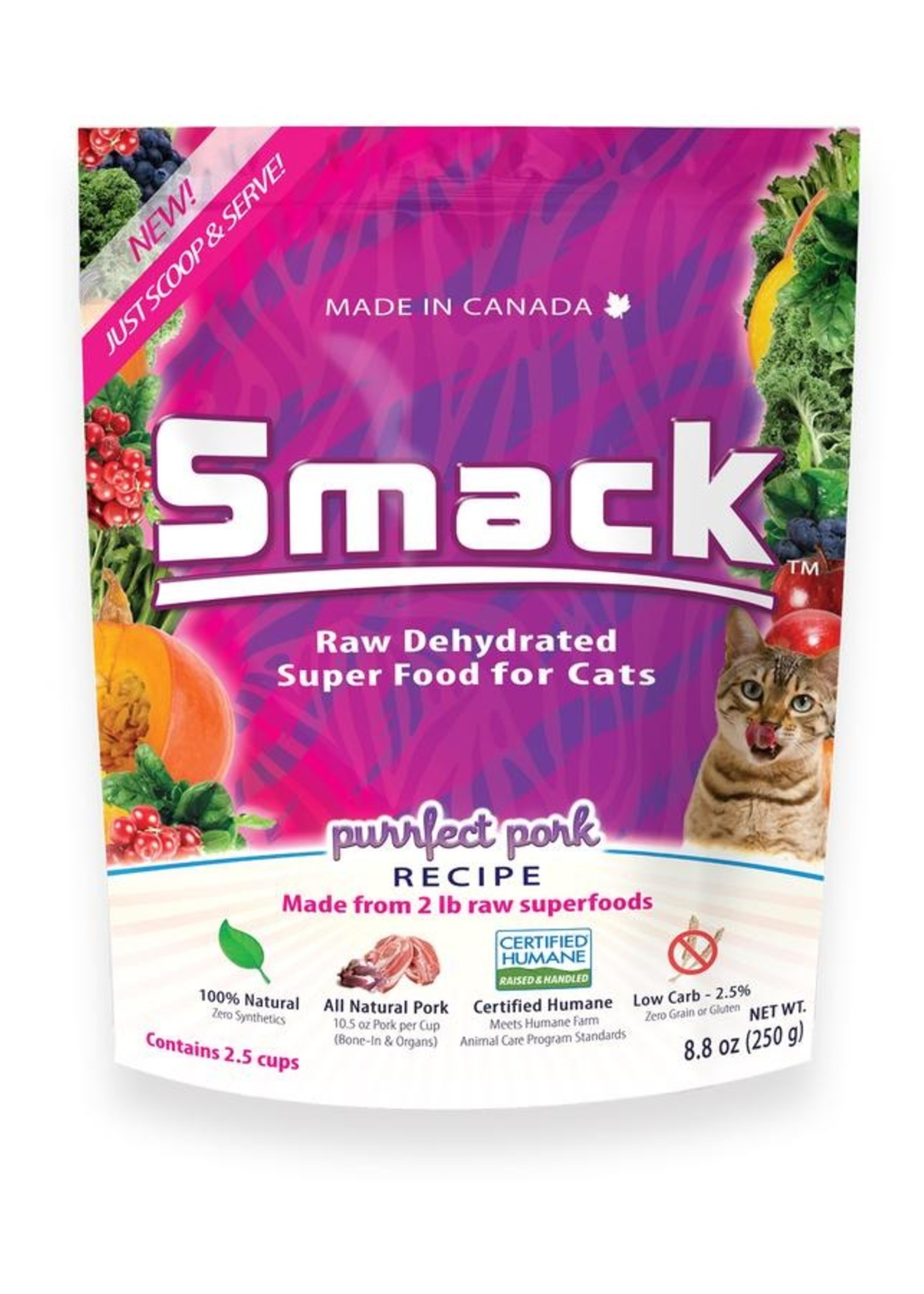 Smack Smack Purrfect Pork-Cat-1.5kg