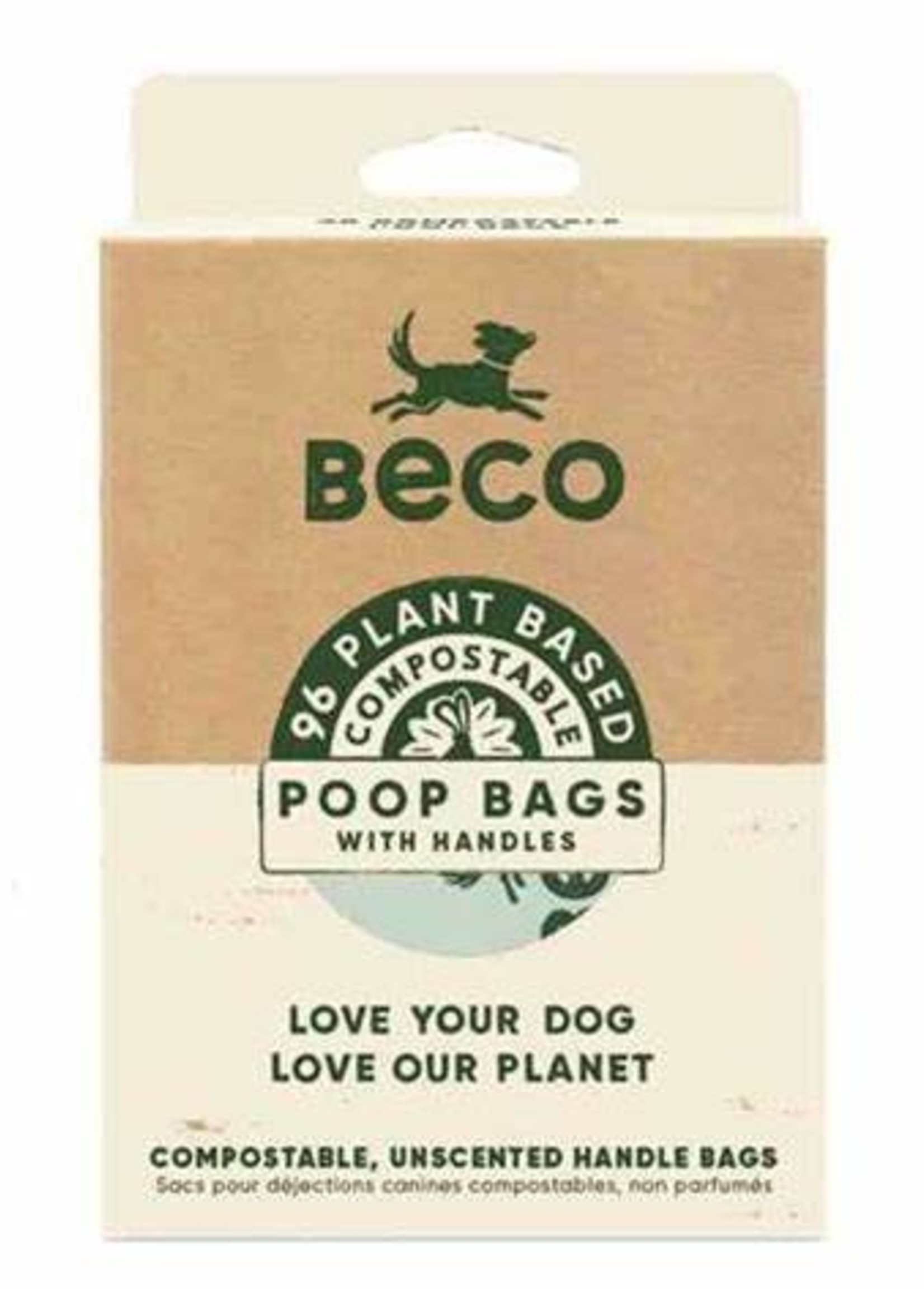 Beco Pets Beco Comp.Poop Bags Unscn 96pk