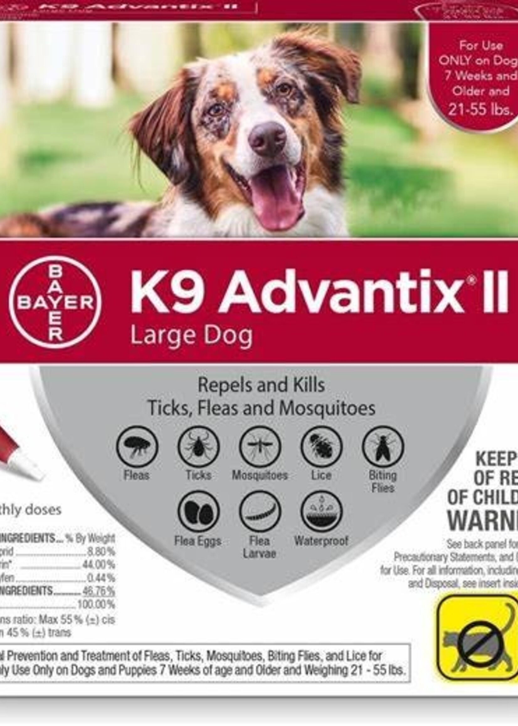 K9 Advantix ll K9 Advantix II Large Dog 2 Dose x2.5ml