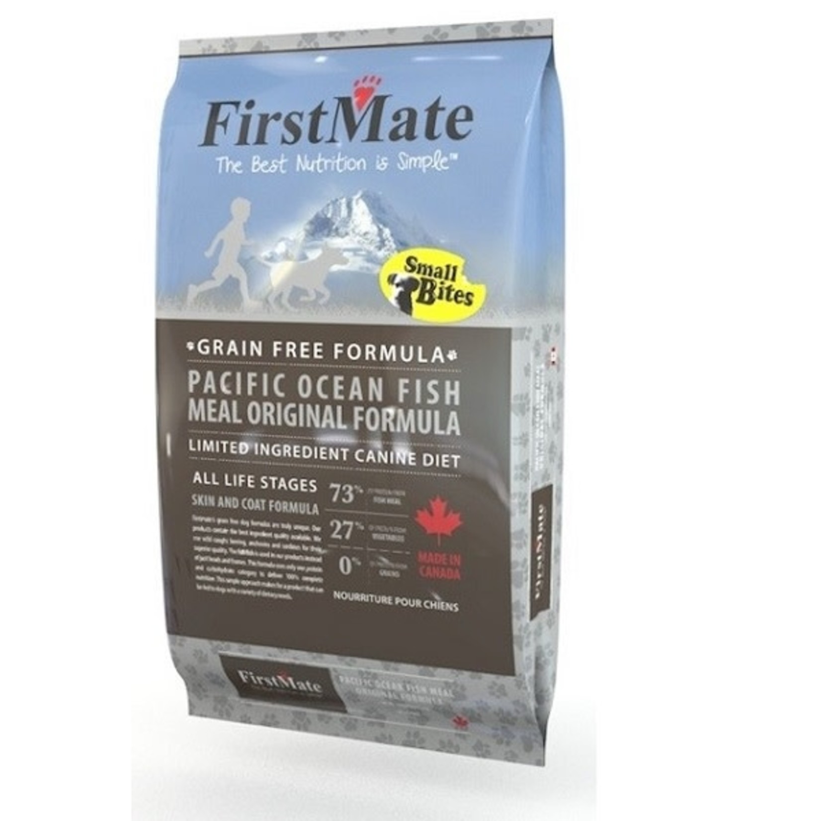 First Mate SMALL BITES  Pacific Ocean Fish GF 2.3kg