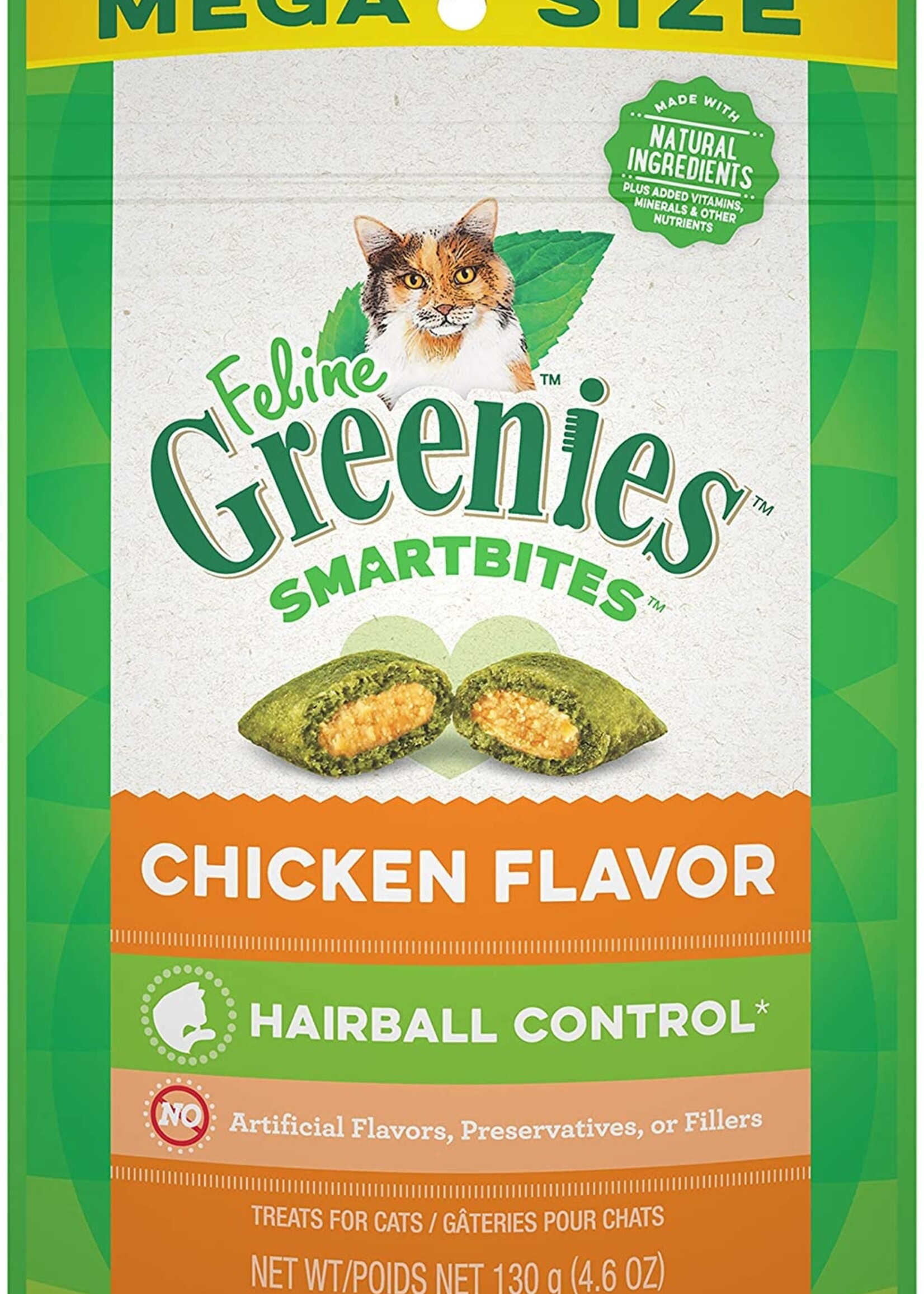 Greenies Feline Smartbites Healthy Indoor Chicken 2.1OZ