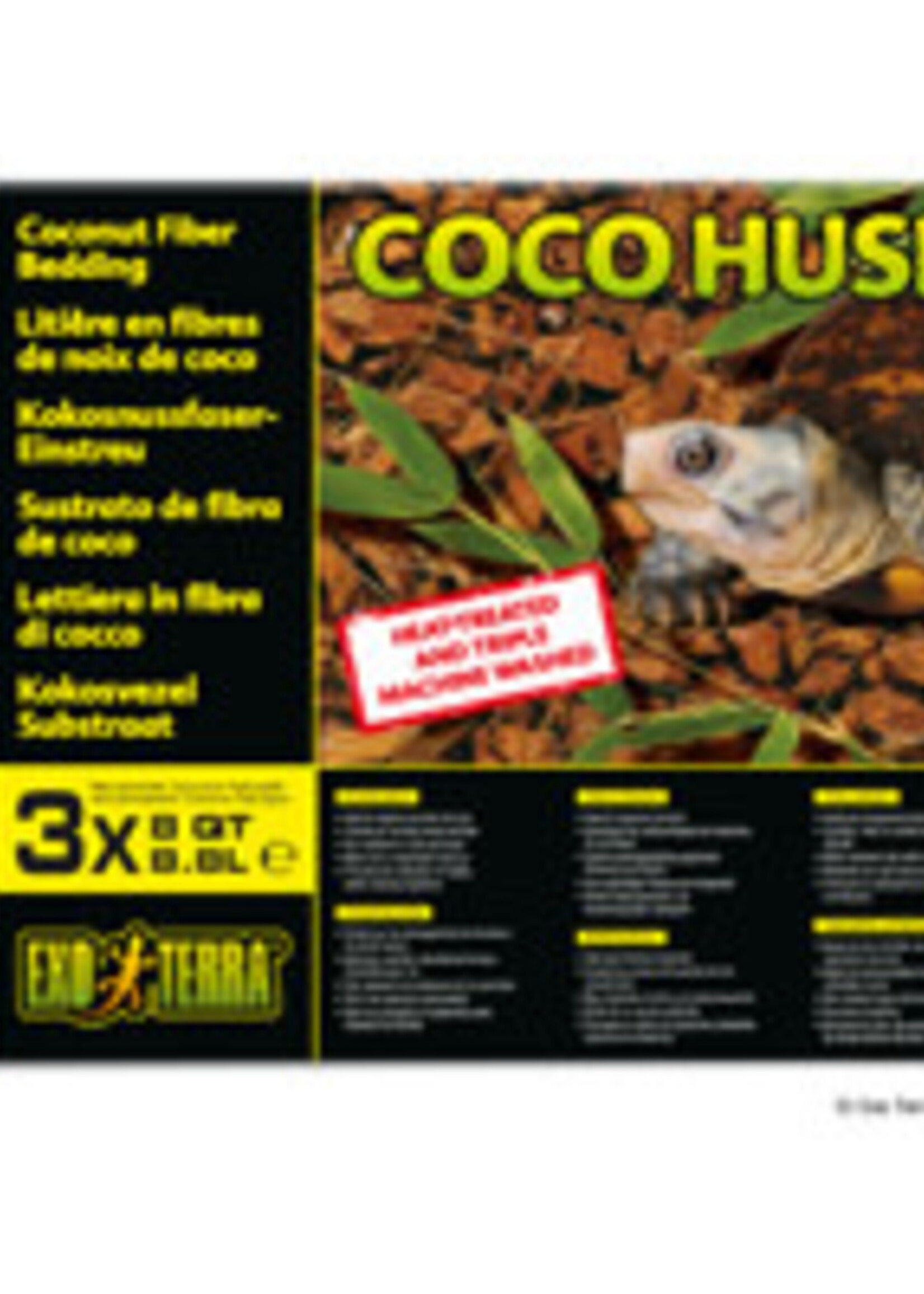 Exo Terra Coco Husk - Bricks - 3 x 8 qt (3 x 8.8 L)