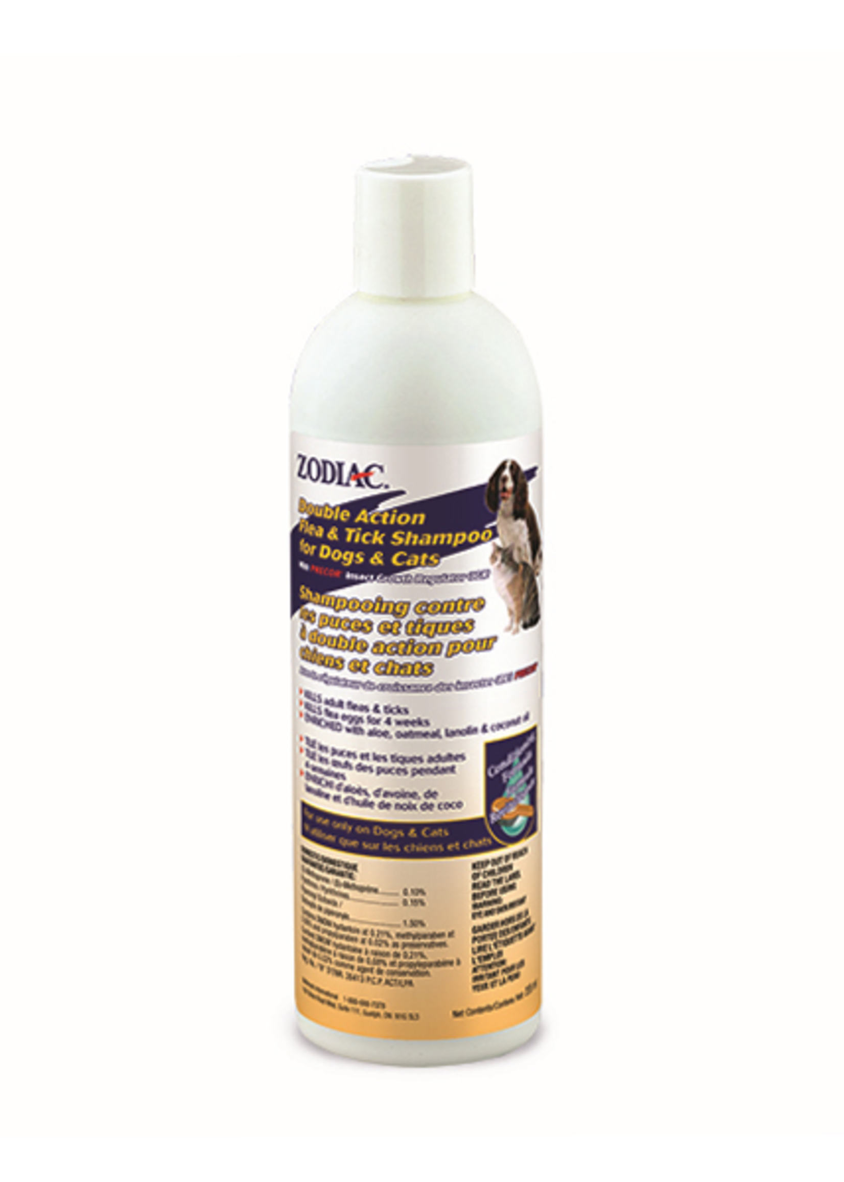 Zodiac Double Action Flea Shampoo  355 ml