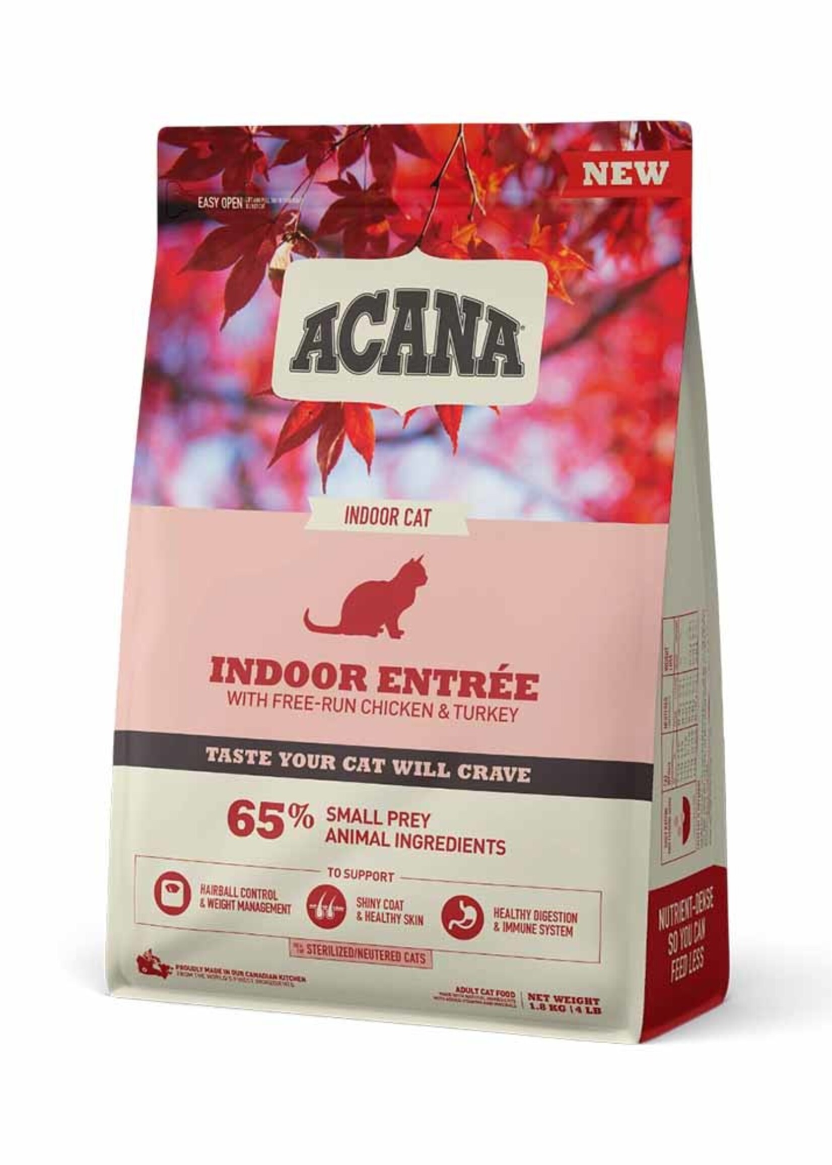 Acana Cat Acana Cat Indoor Entree 1.8kg