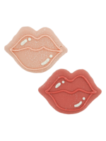 Bosco and Roxy Kissing Lips Cookies - Assorted Colors