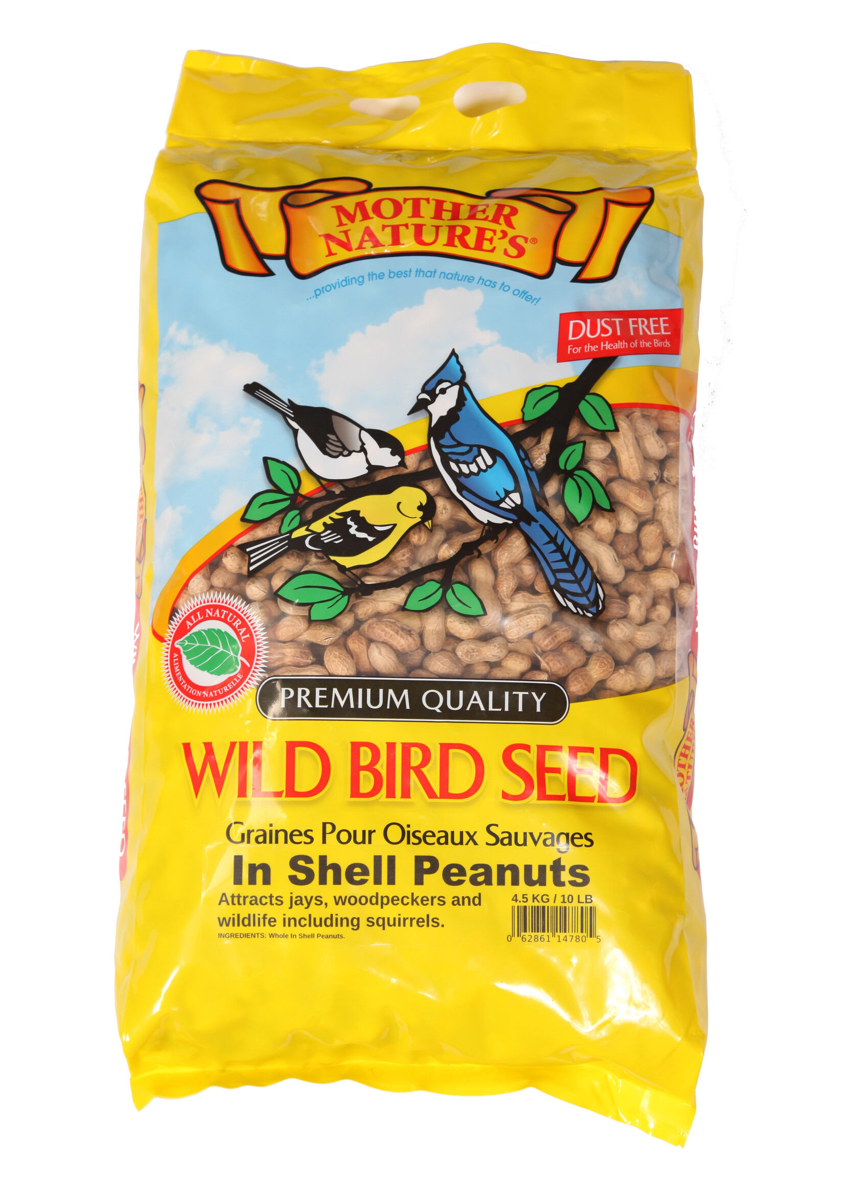 Mother Nature's Mother's Nature - Peanuts In Shell 2.2KG (5LB)