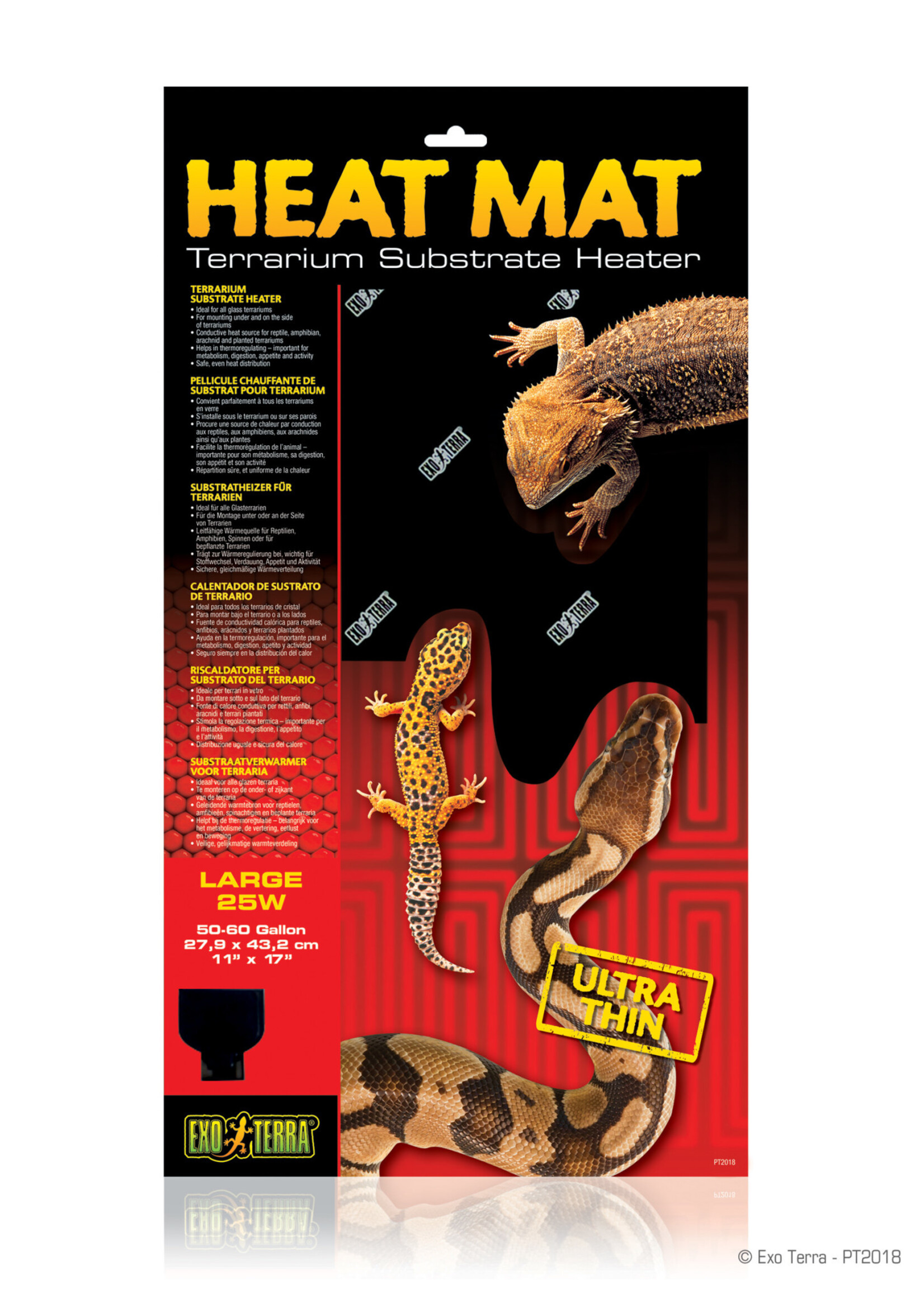 ExoTerra Heat Mat Large 27.9x43.2cm