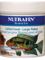 Nutrafin Nutrafin basix Cichlid Food, large flakes, 85 g (3 oz)