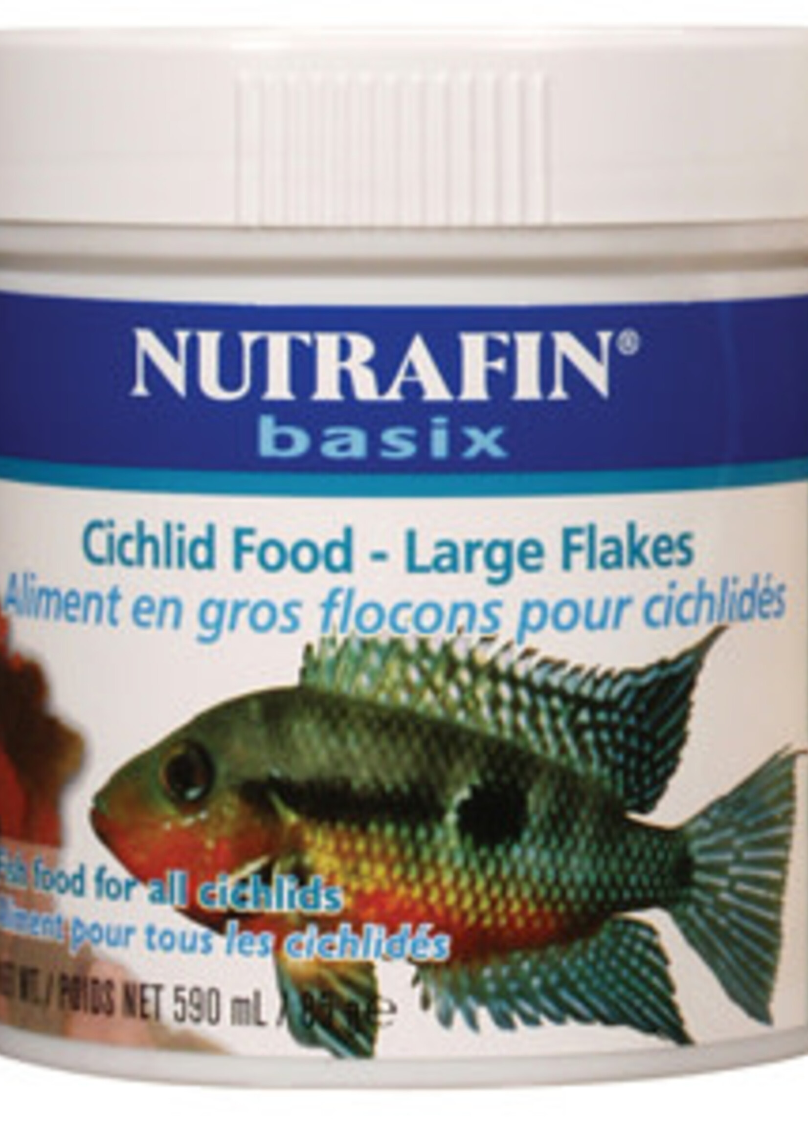 Nutrafin Nutrafin Basix - Cichlid Food -  Large Flakes 85g