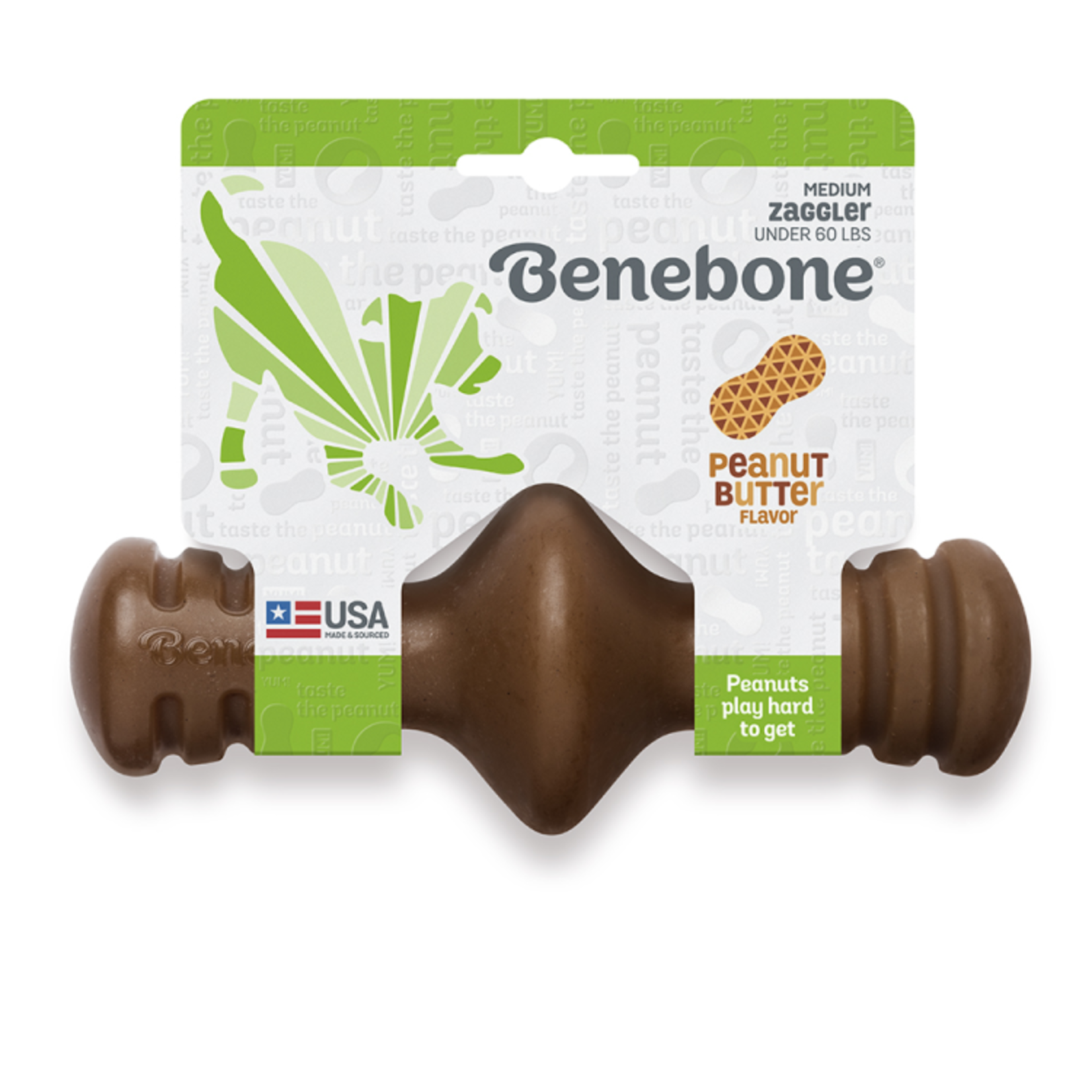 Benebone Benebone - Peanut Butter Zaggler
