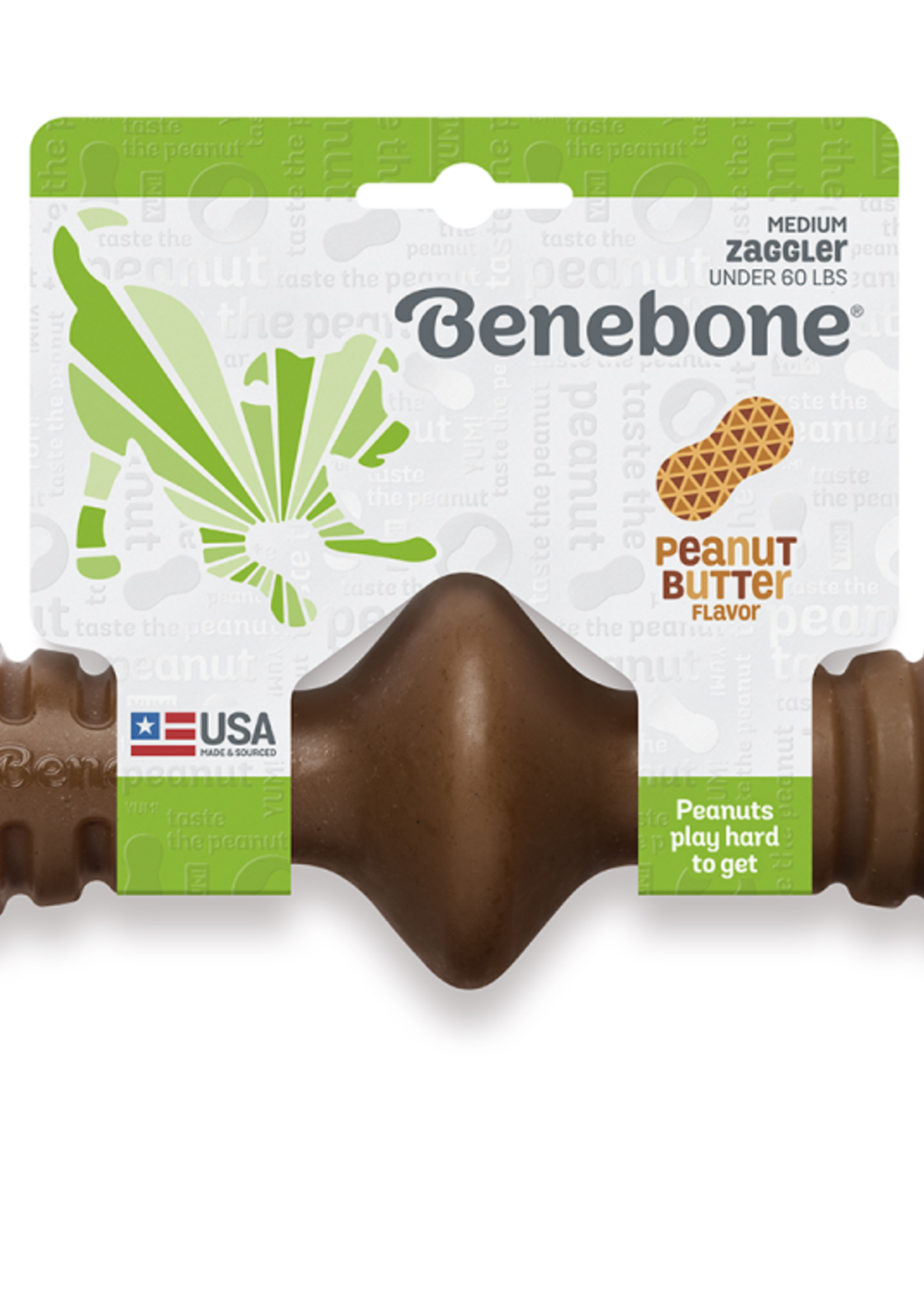 Benebone Benebone - Peanut Butter Zaggler