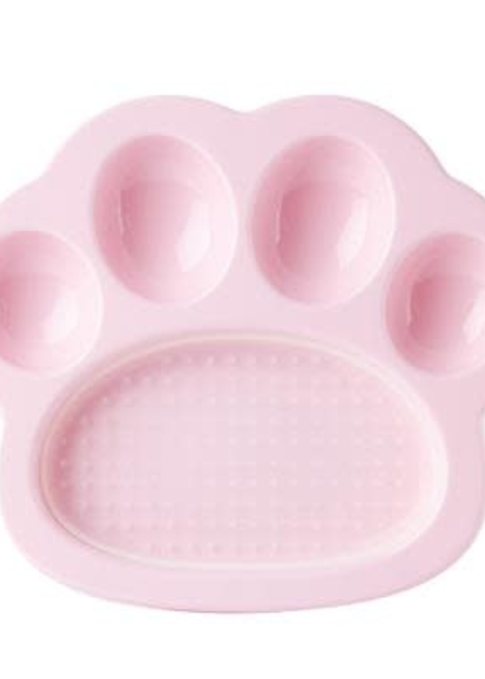 PetDreamHouse PAW MINI Slow Feeder & Lick Pad Pink Dog | Cat