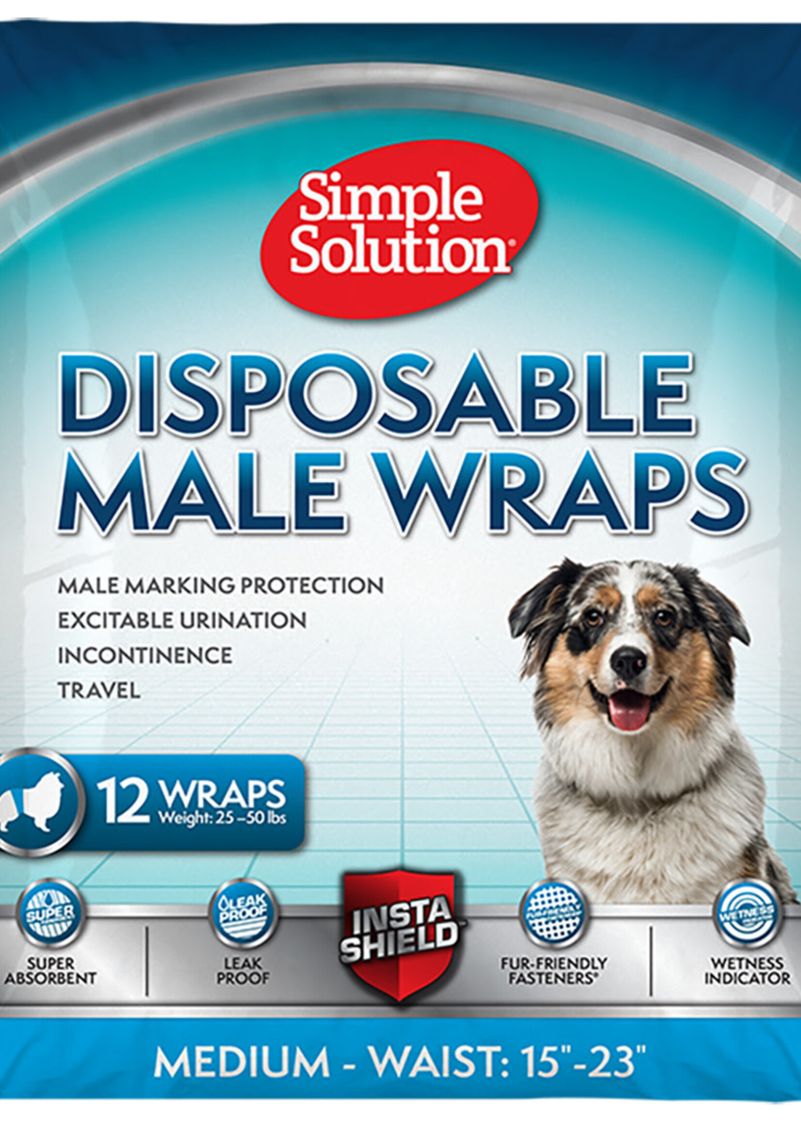 Simple Solutions Disposable Male Wrap Medium