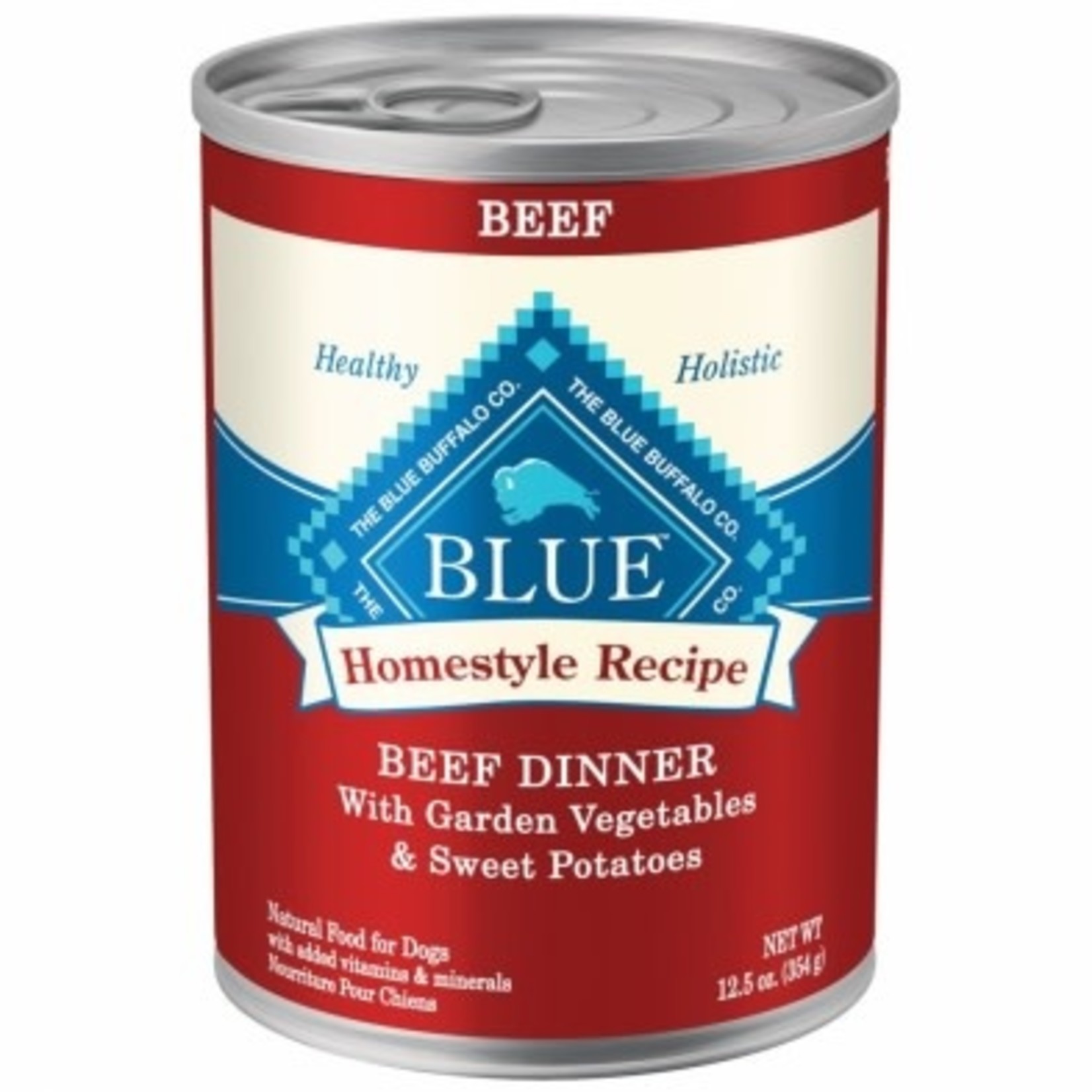 Blue Buffallo Homestyle Canned DOG Beef Dinner - Case Of 12