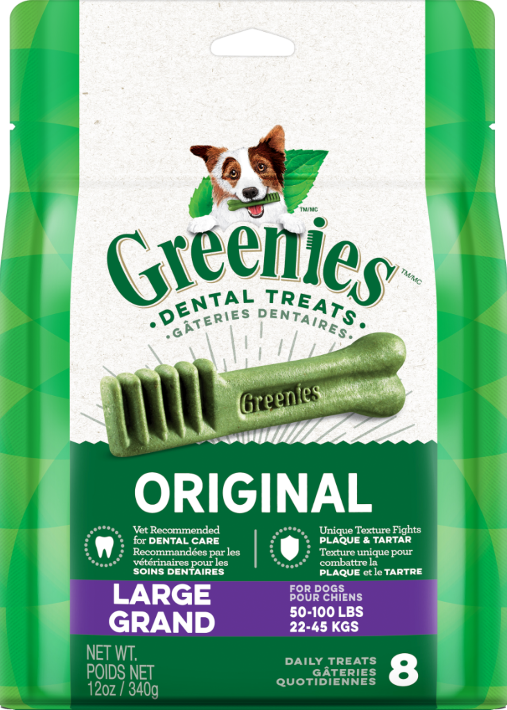 Greenies Greenies Original Large 8CT / 12OZ