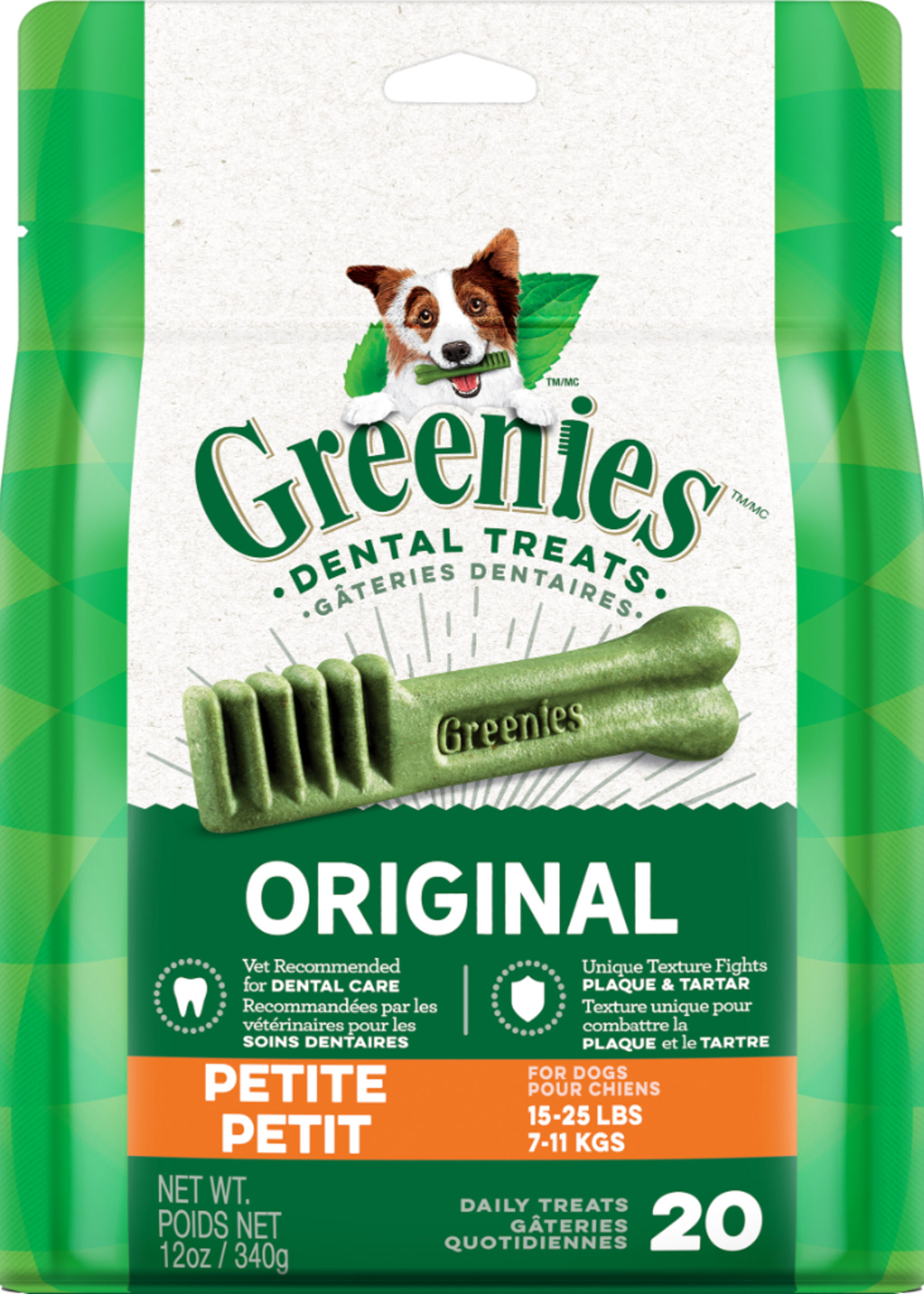 Greenies Greenies - Original Petite 20CT / 12OZ