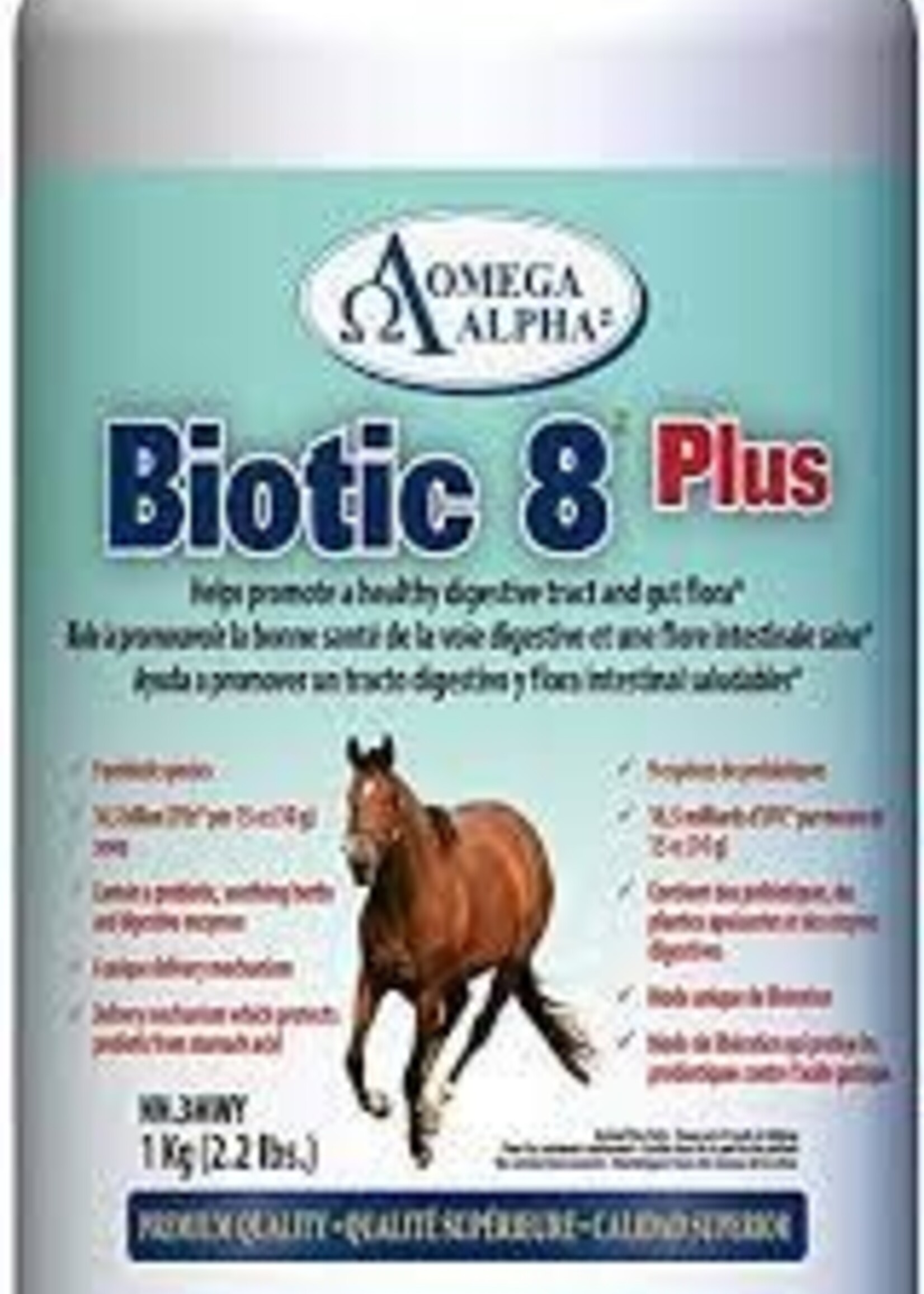 Omega Alpha Biotic 8 Plus, Equine 1kg