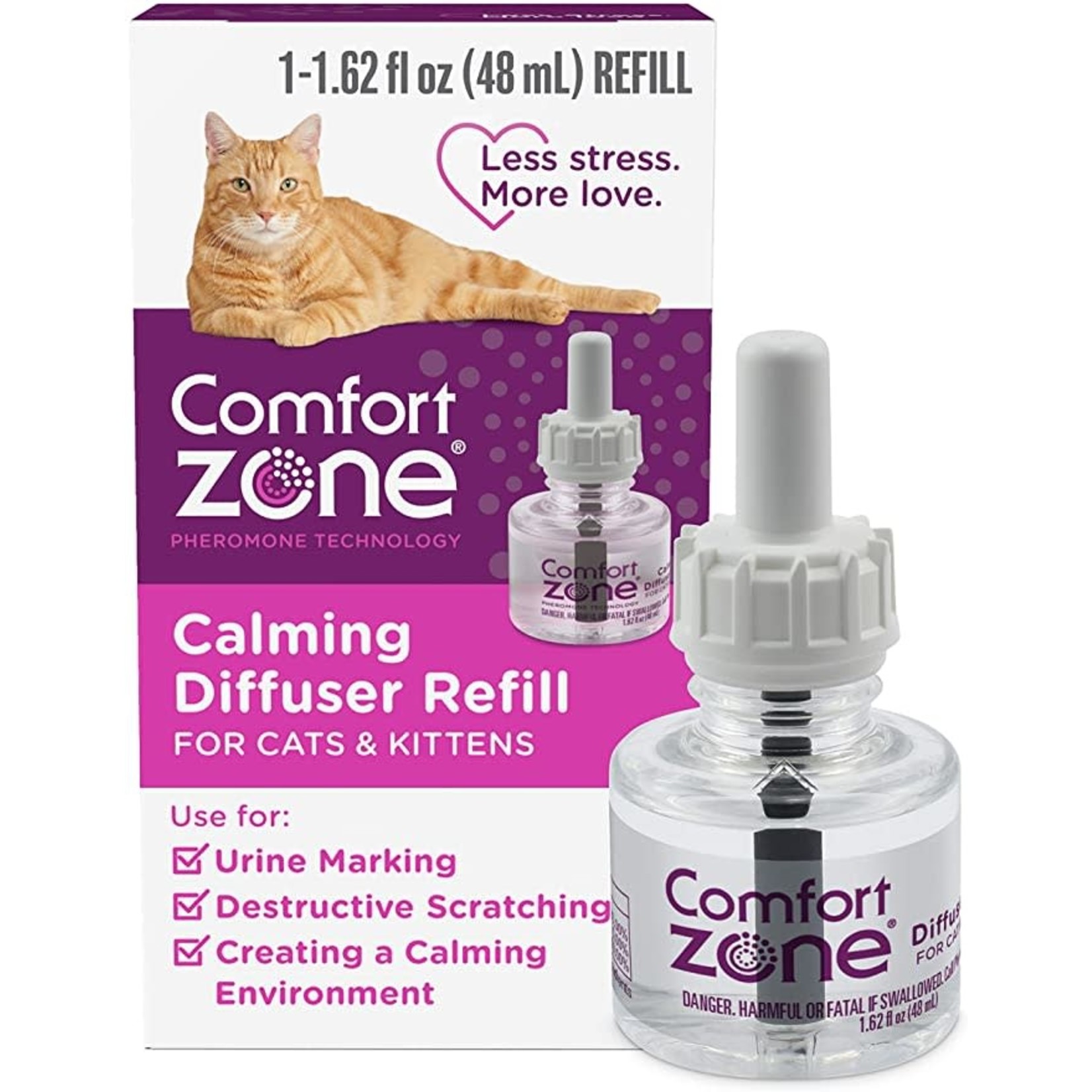 Comfort Zone Comfort Zone Calming  Refill for Cats and Kittens, 48 ml