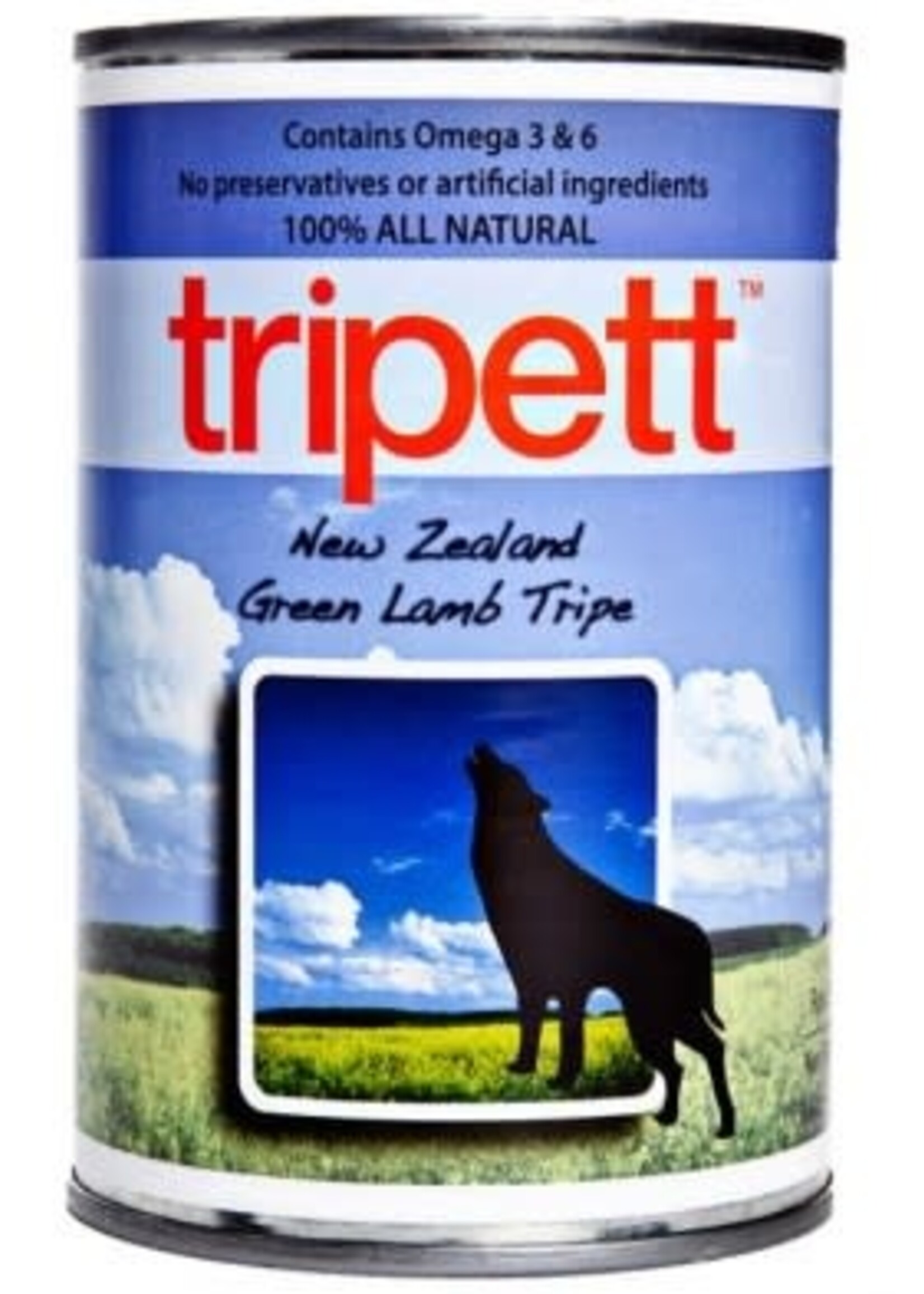 Tripett TRIPETT Dog New Zealand Green Lamb Tripe 12 /396g