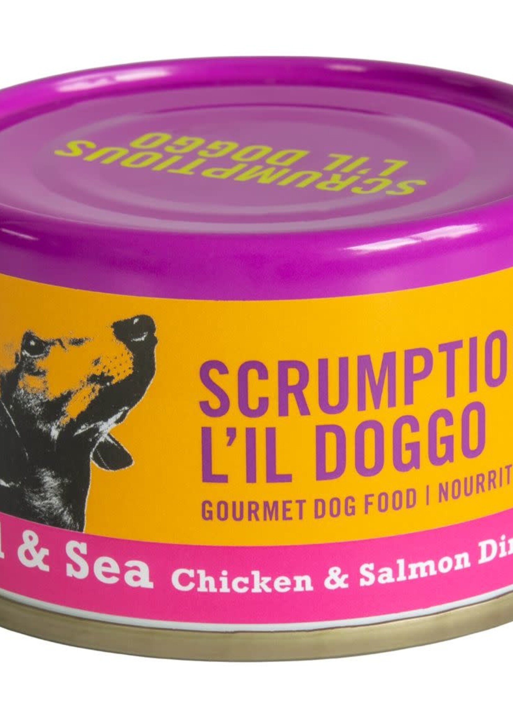 Scrumptious Scrumptious Doggo - Land & Sea Chicken & Salmon Dinner