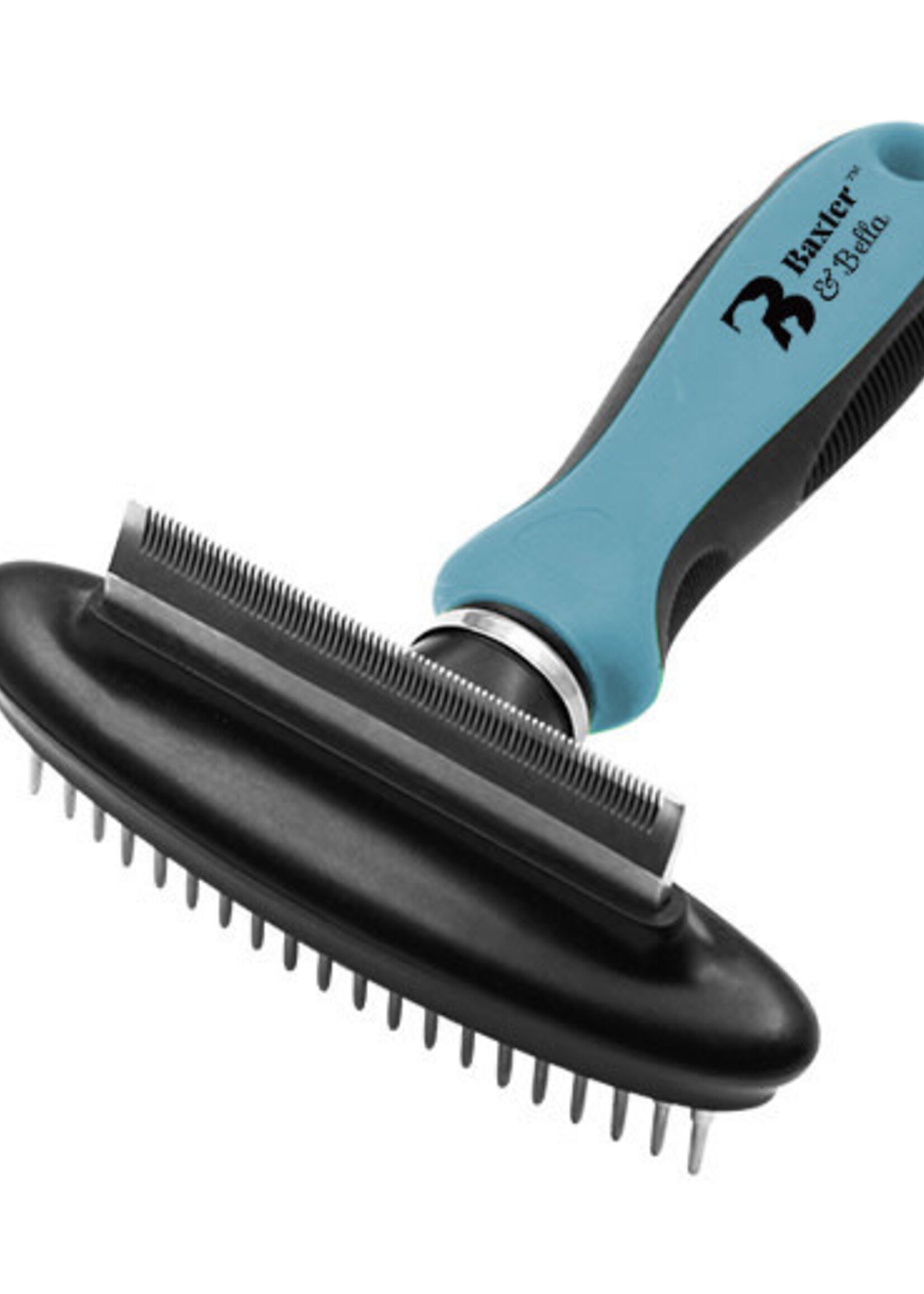 BAXTER & BELLA GROOMING Baxter & Bella Deshedder & Rake Comb Small