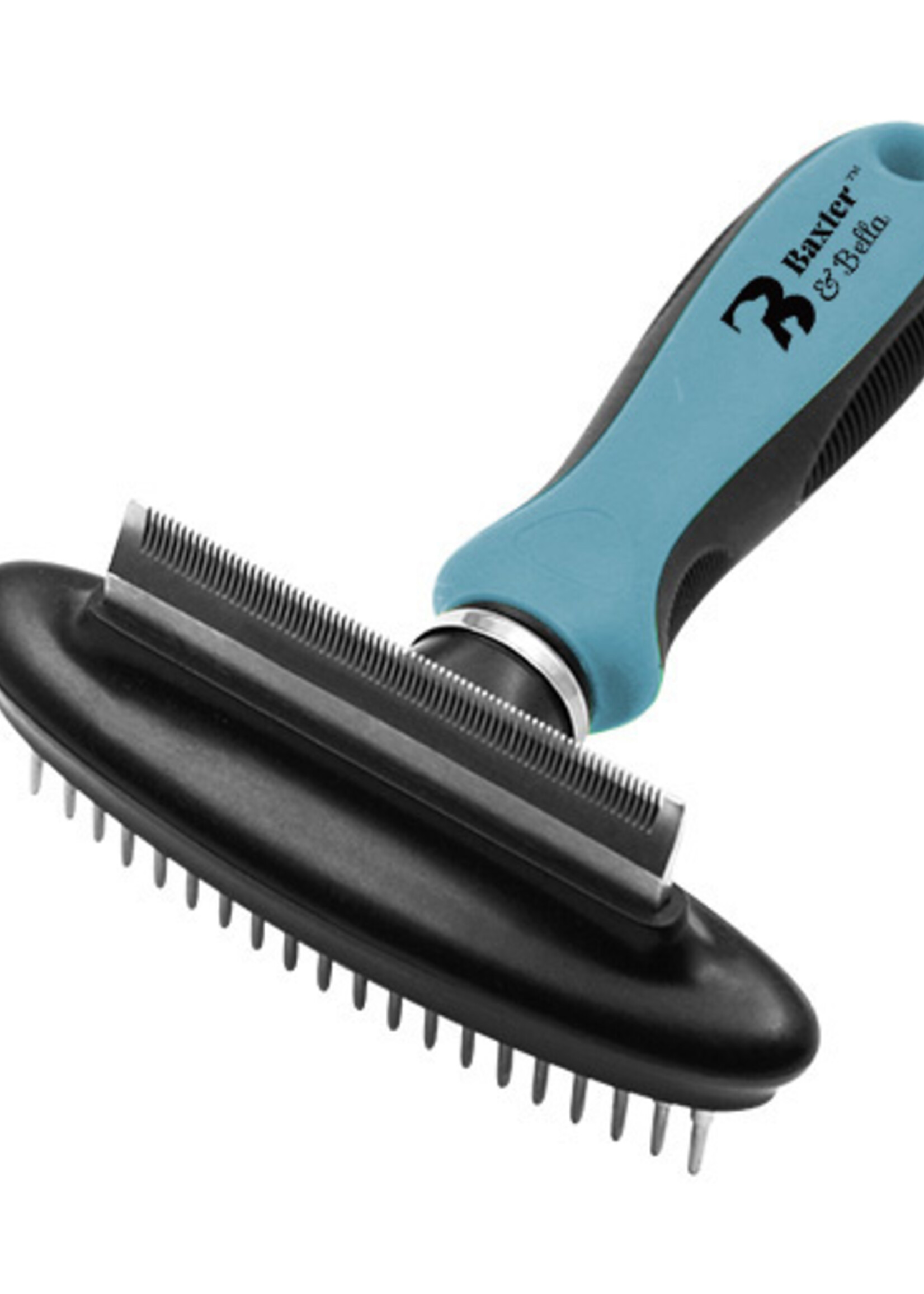 BAXTER & BELLA GROOMING Baxter & Bella Deshedder & Rake Comb Large